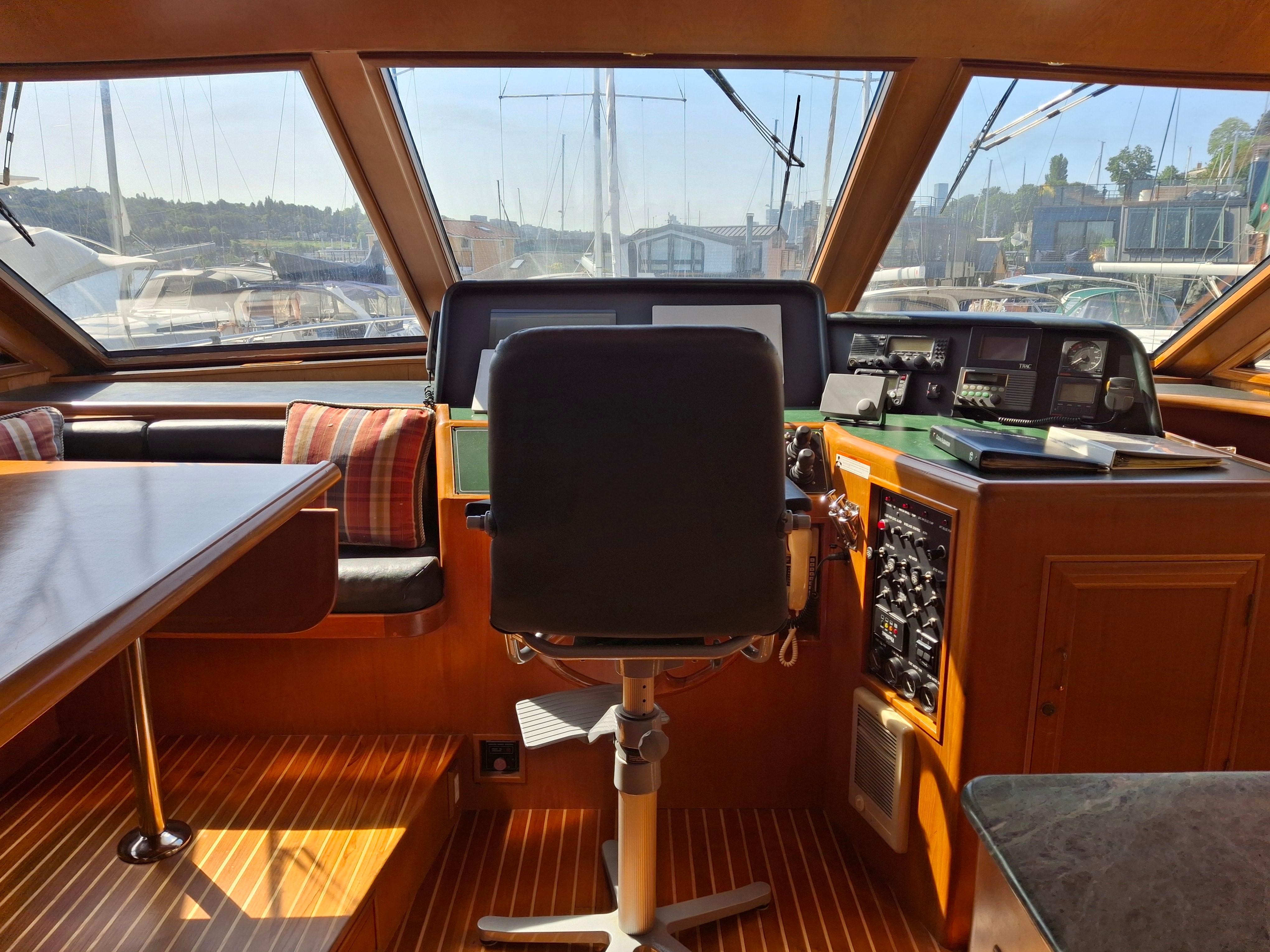 1998 Ocean Alexander 548 Pilothouse #TBRG54914LLC inventory image at Sun Country Yachts, South Lake Union (Seattle) 1998 Ocean Alexander 548 Pilothouse #TBRG54914LLC inventory image at Sun Country Yachts, South Lake Union (Seattle)
