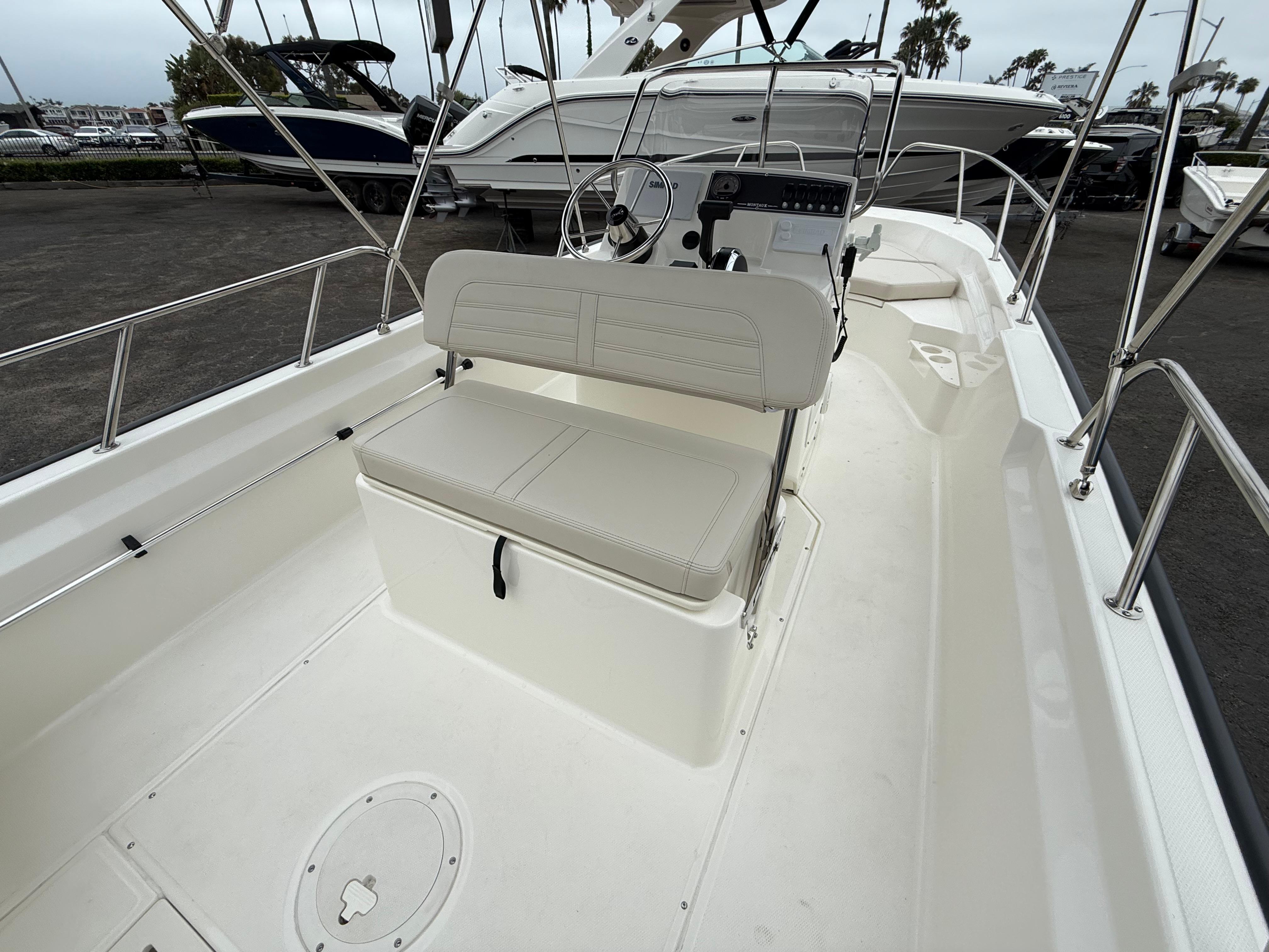2024 Boston Whaler 170 Montauk #TBRL0350 inventory image at Sun Country Marine Group, Newport Beach 2024 Boston Whaler 170 Montauk #TBRL0350 inventory image at Sun Country Marine Group, Newport Beach