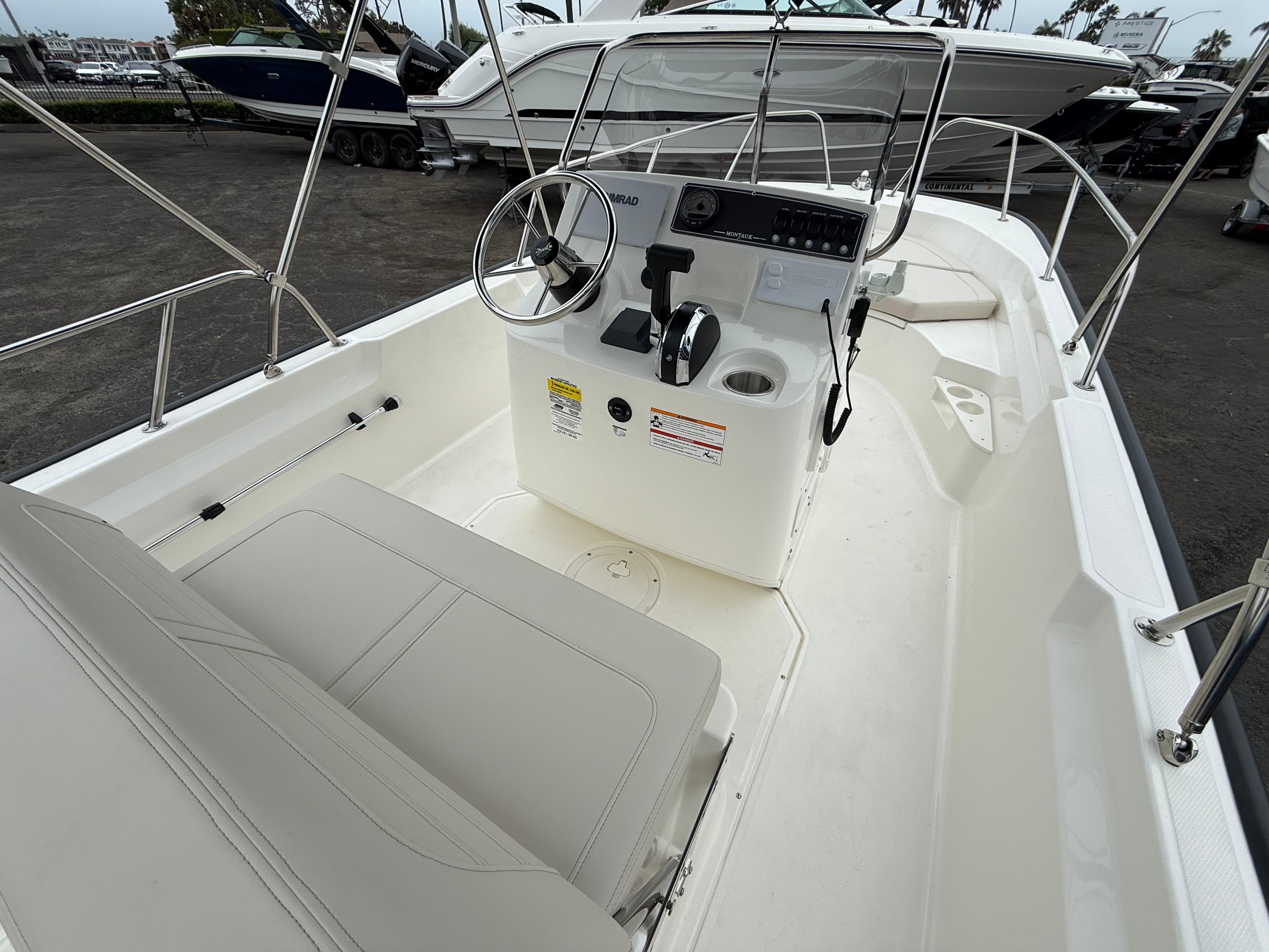 2024 Boston Whaler 170 Montauk #TBRL0350 inventory image at Sun Country Marine Group, Newport Beach 2024 Boston Whaler 170 Montauk #TBRL0350 inventory image at Sun Country Marine Group, Newport Beach