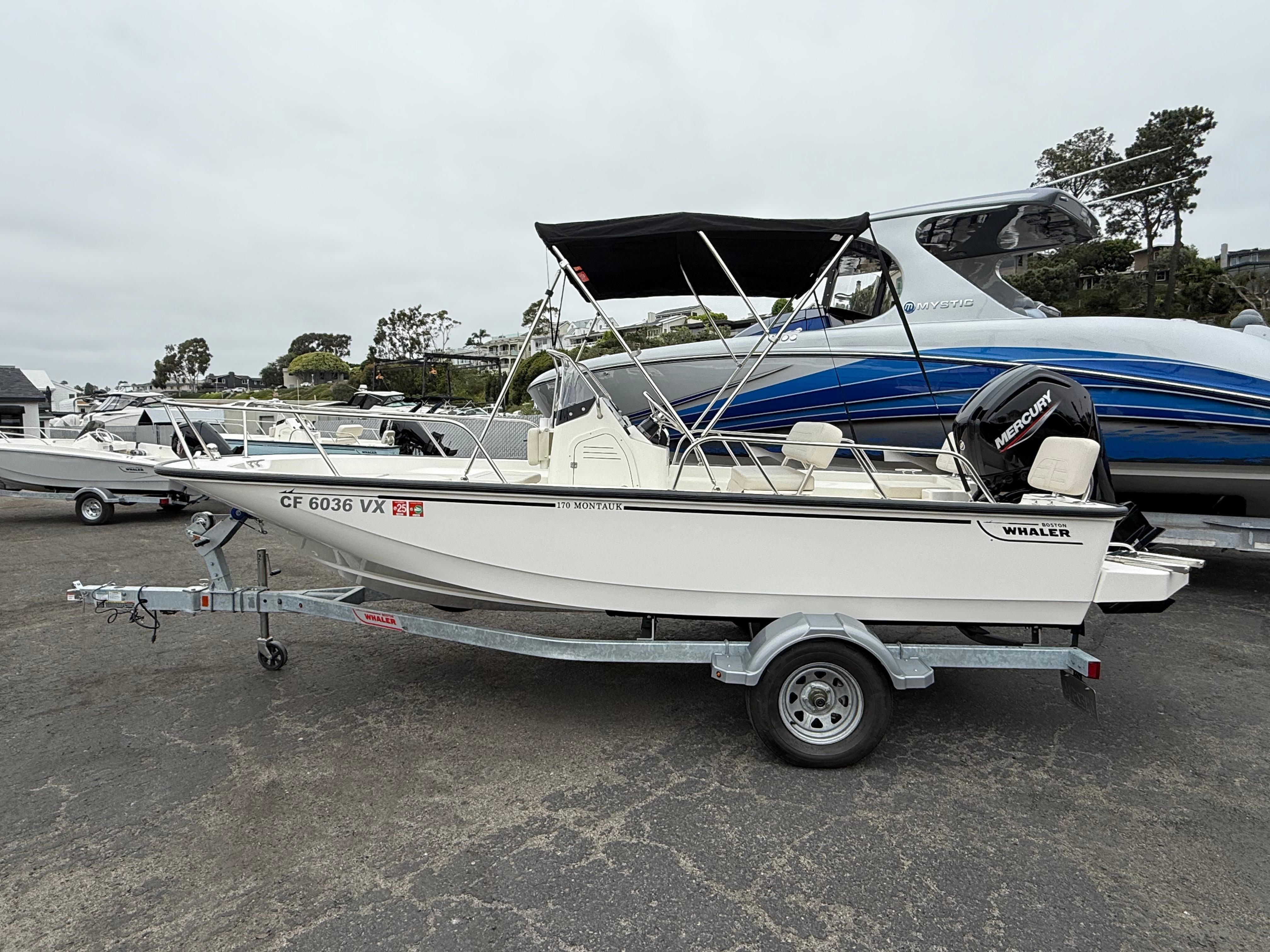 2024 Boston Whaler 170 Montauk #TBRL0350 inventory image at Sun Country Marine Group, Newport Beach 2024 Boston Whaler 170 Montauk #TBRL0350 inventory image at Sun Country Marine Group, Newport Beach