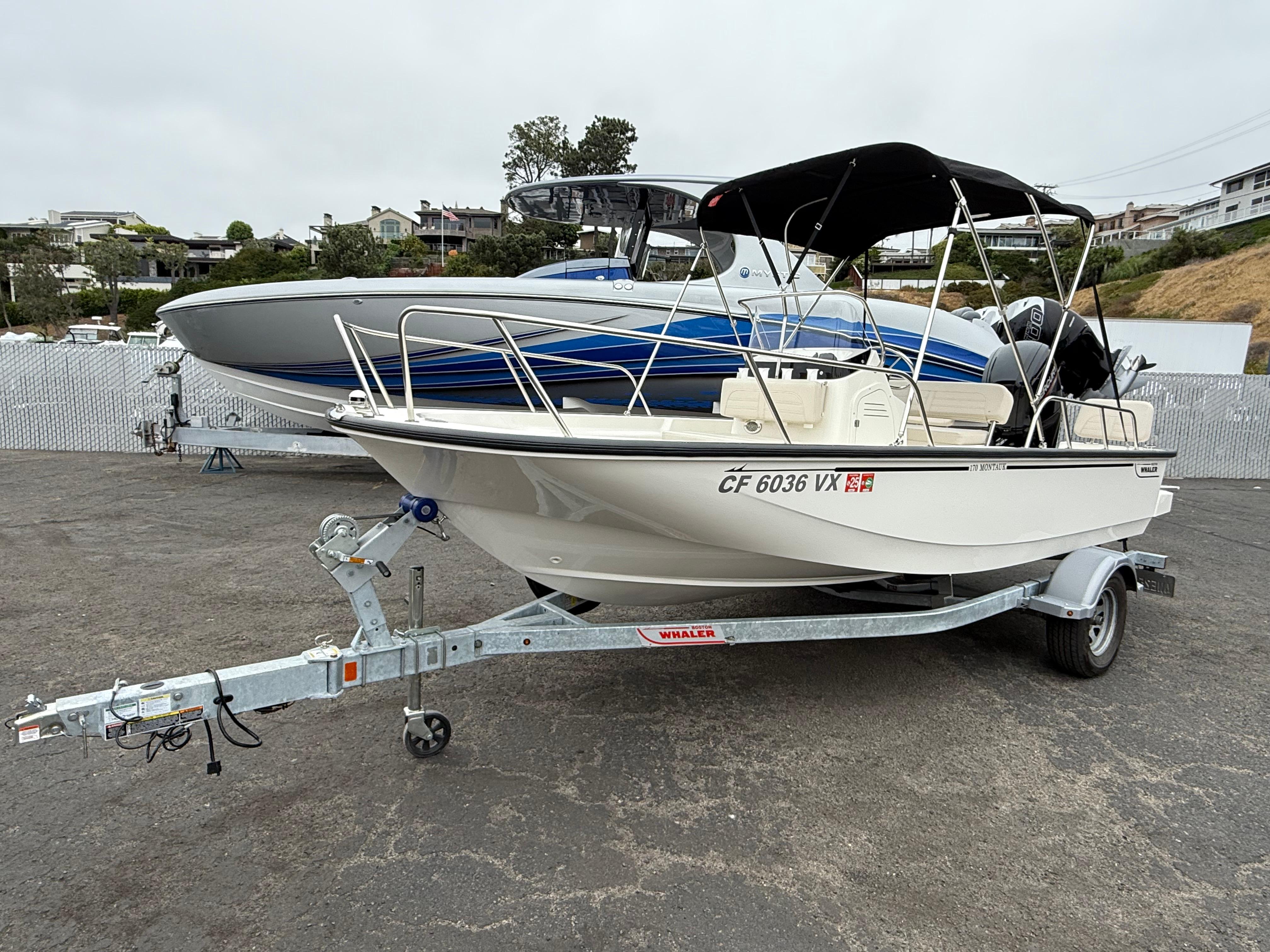2024 Boston Whaler 170 Montauk #TBRL0350 inventory image at Sun Country Marine Group, Newport Beach 2024 Boston Whaler 170 Montauk #TBRL0350 inventory image at Sun Country Marine Group, Newport Beach