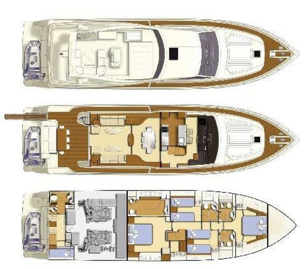 74' Ferretti Yachts, Listing Number 100910851, Image No. 3