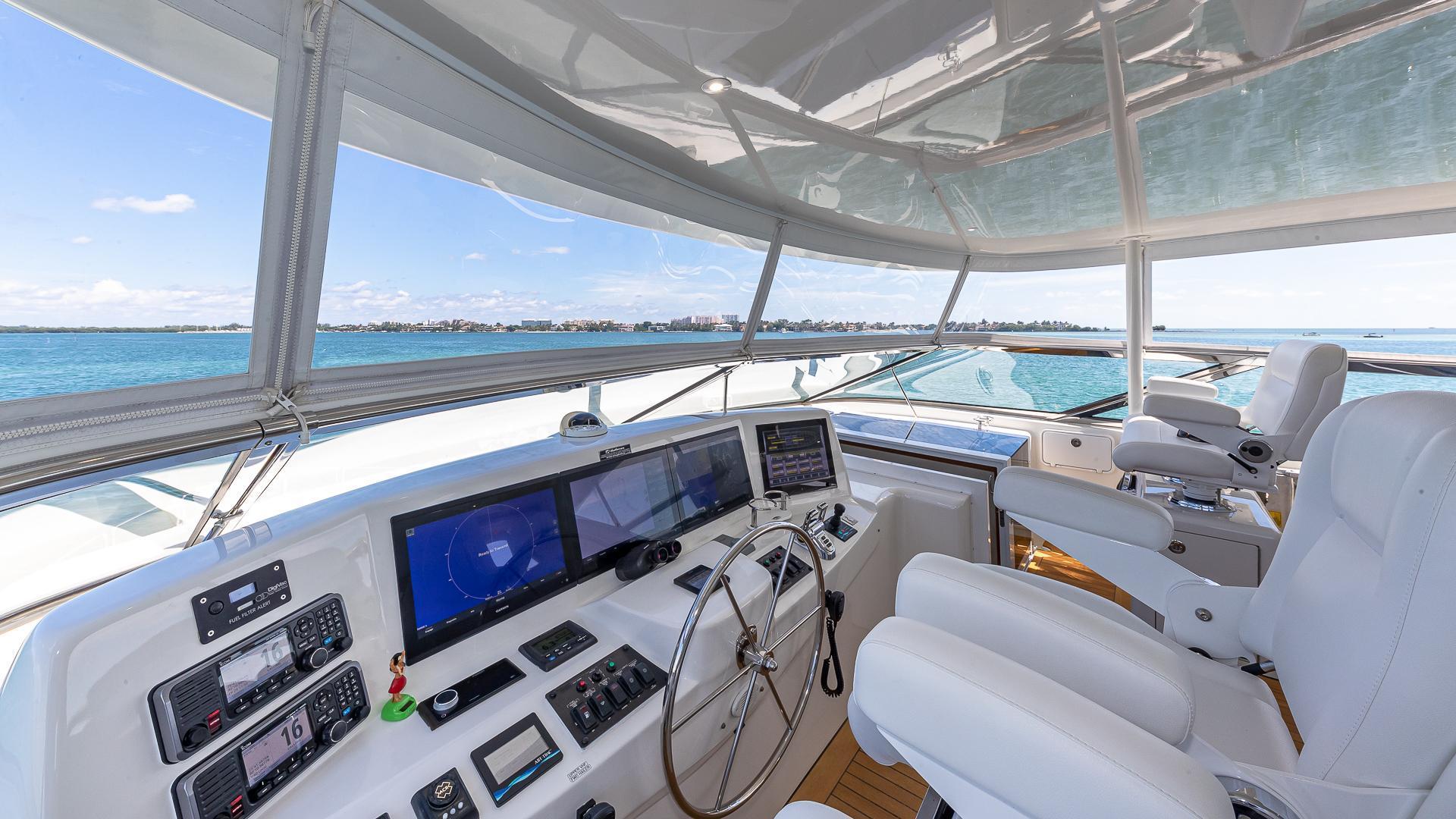 Hatteras Nudist - Yacht for Sale | 80 Hatteras Yachts Fort Lauderdale, FL | Denison Yacht  Sales