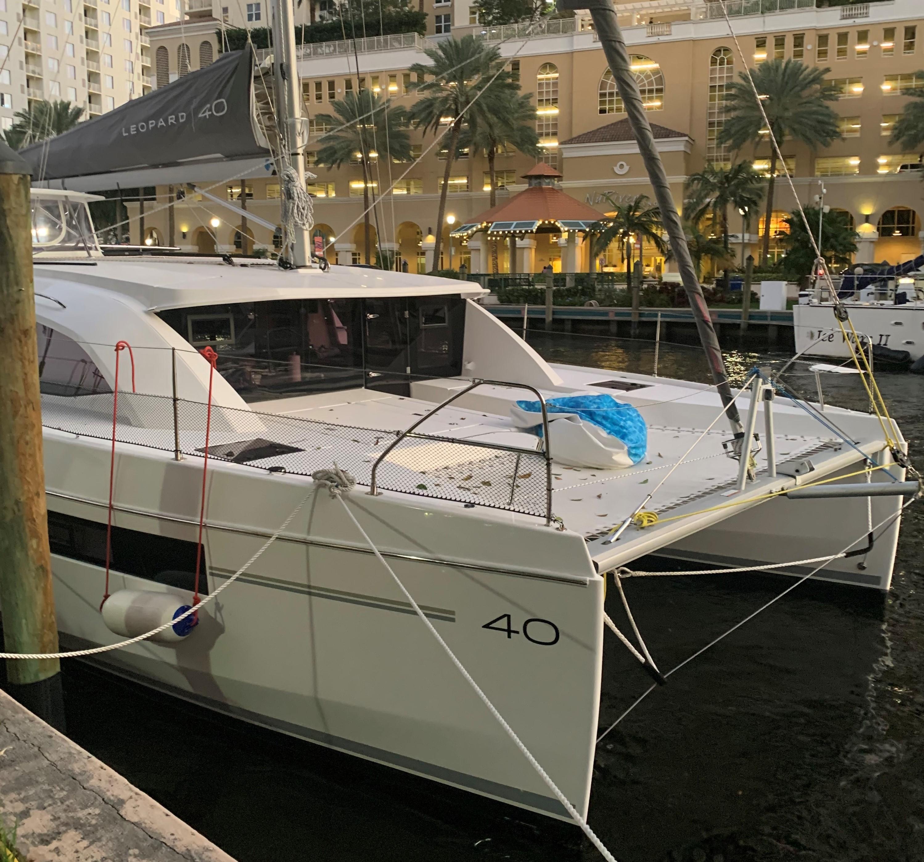 used leopard 40 catamaran for sale