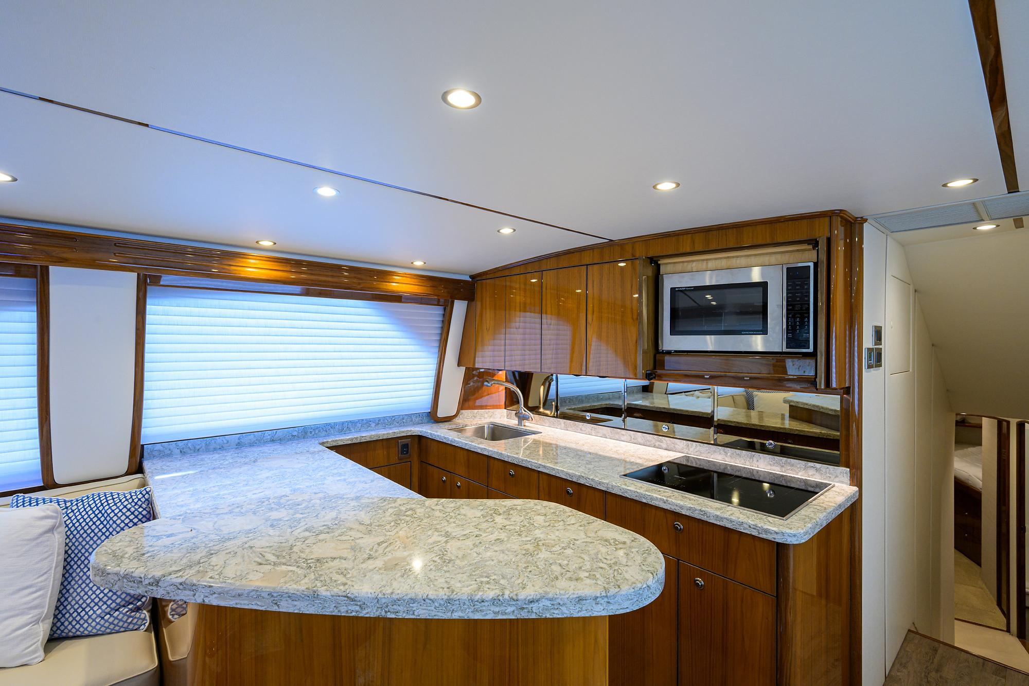 Viking 58 GRAY GHOST - Galley