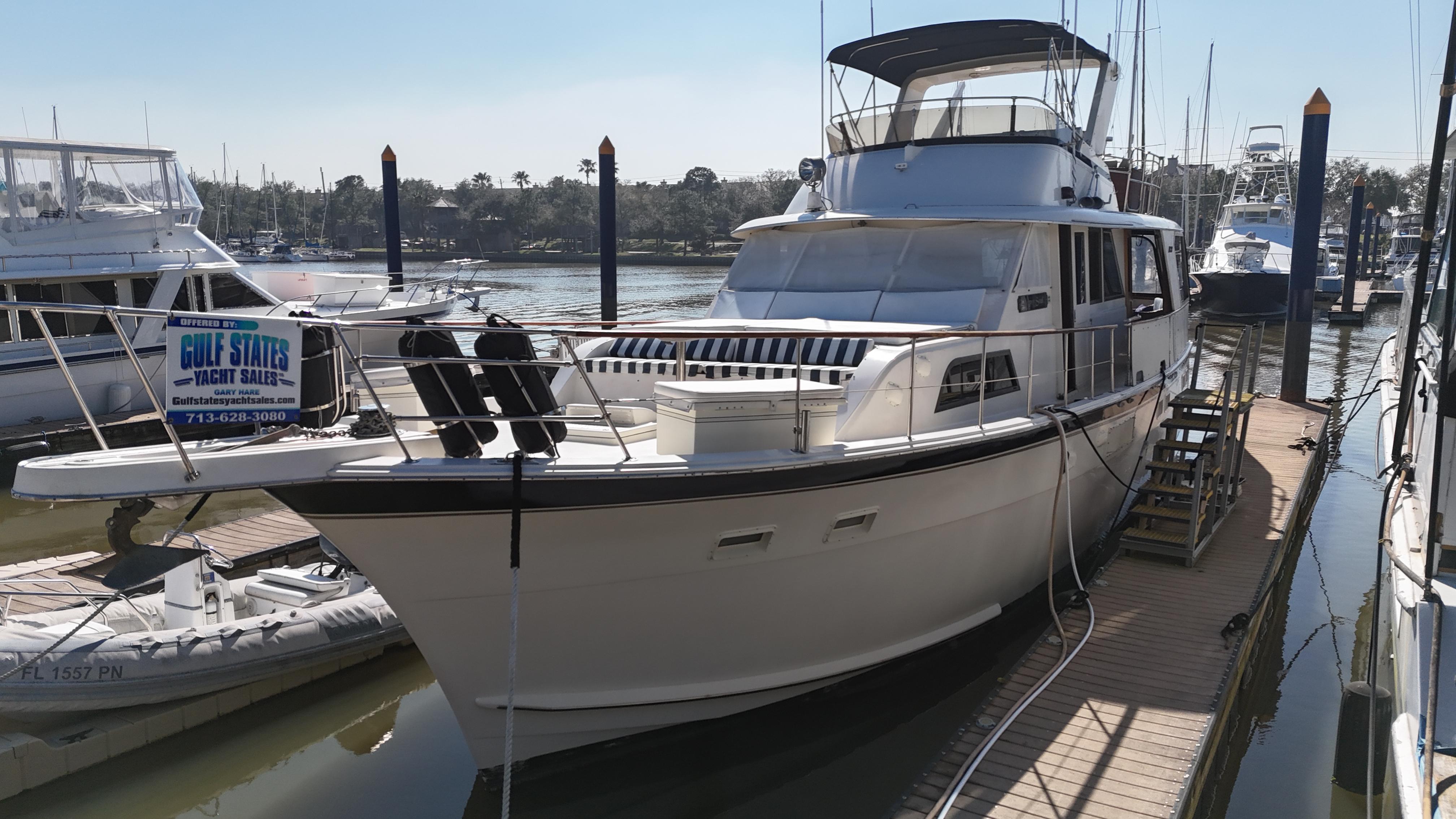 Hatteras-53 Motor Yacht 1978-Gypsy Sole TX-US-9682567