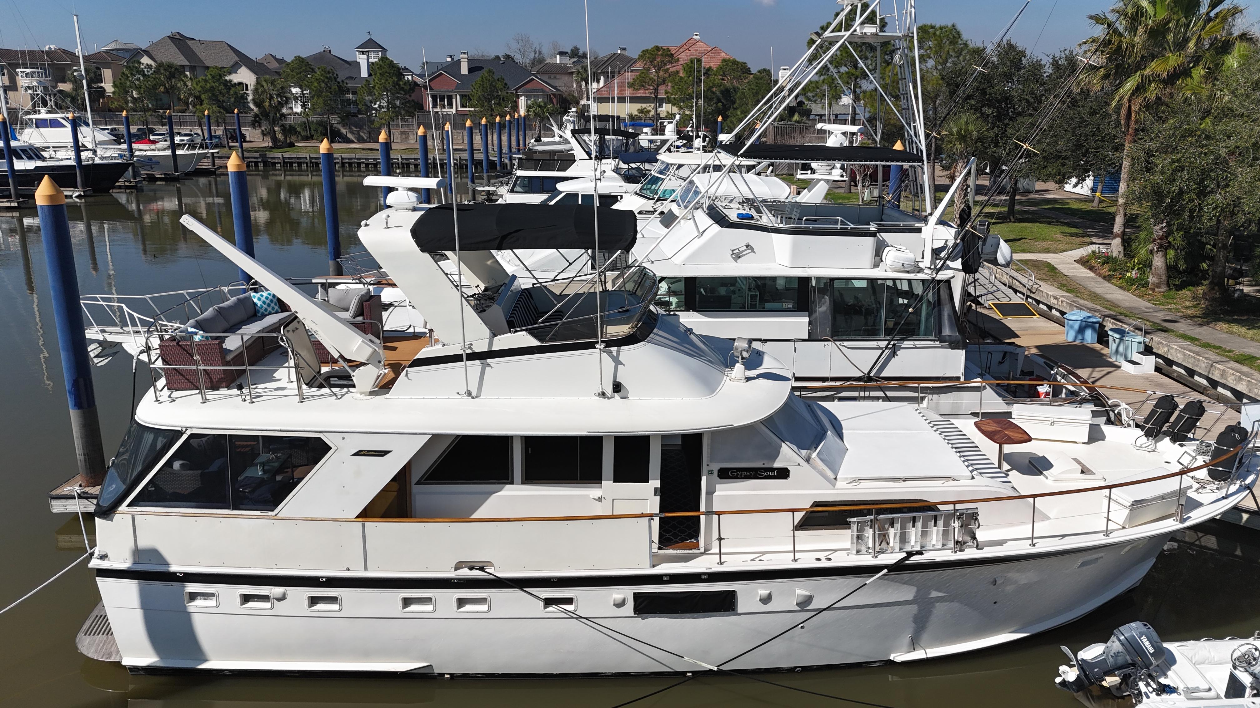 Hatteras-53 Motor Yacht 1978-Gypsy Sole TX-US-9682567