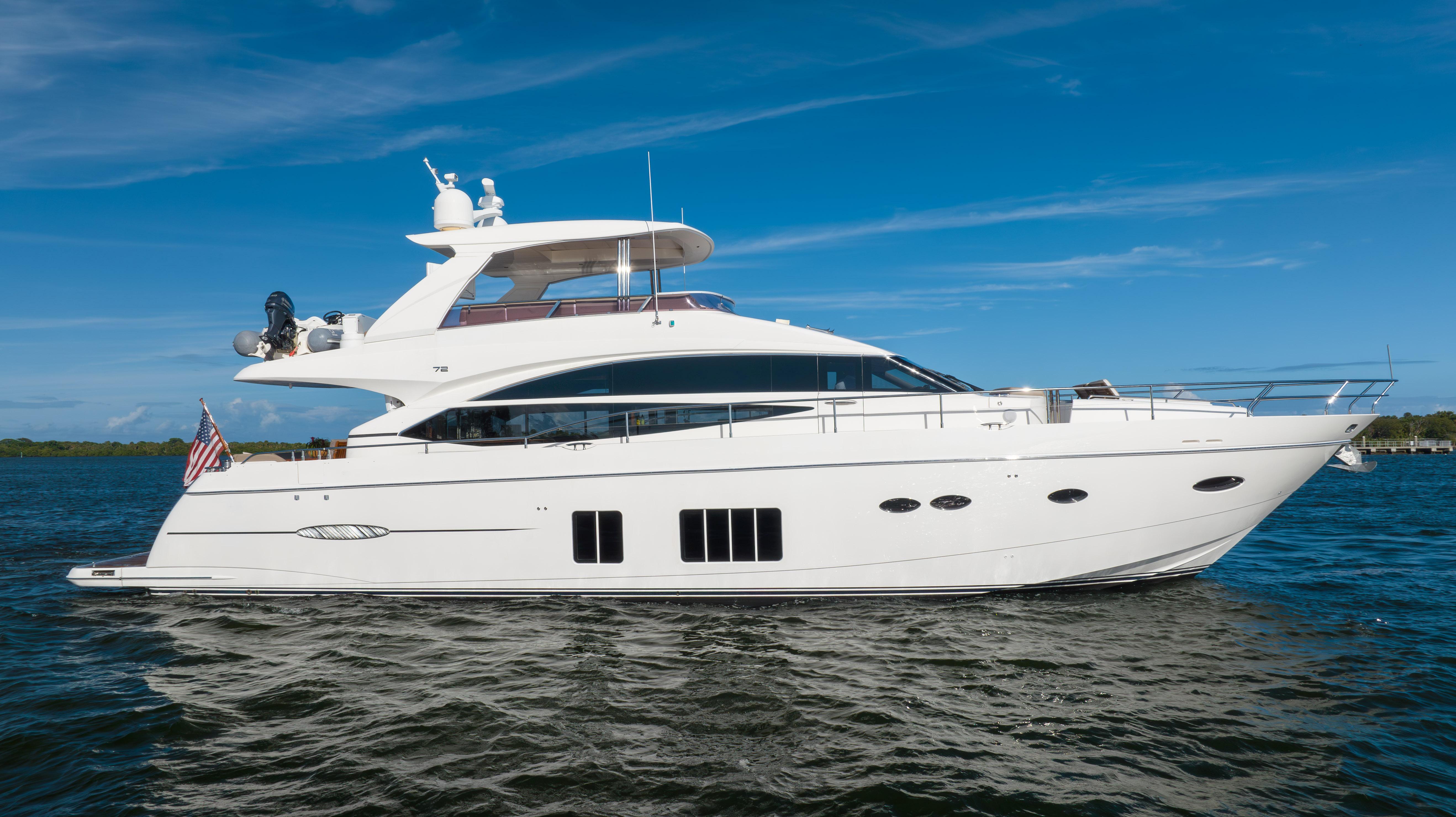 72 princess yacht price