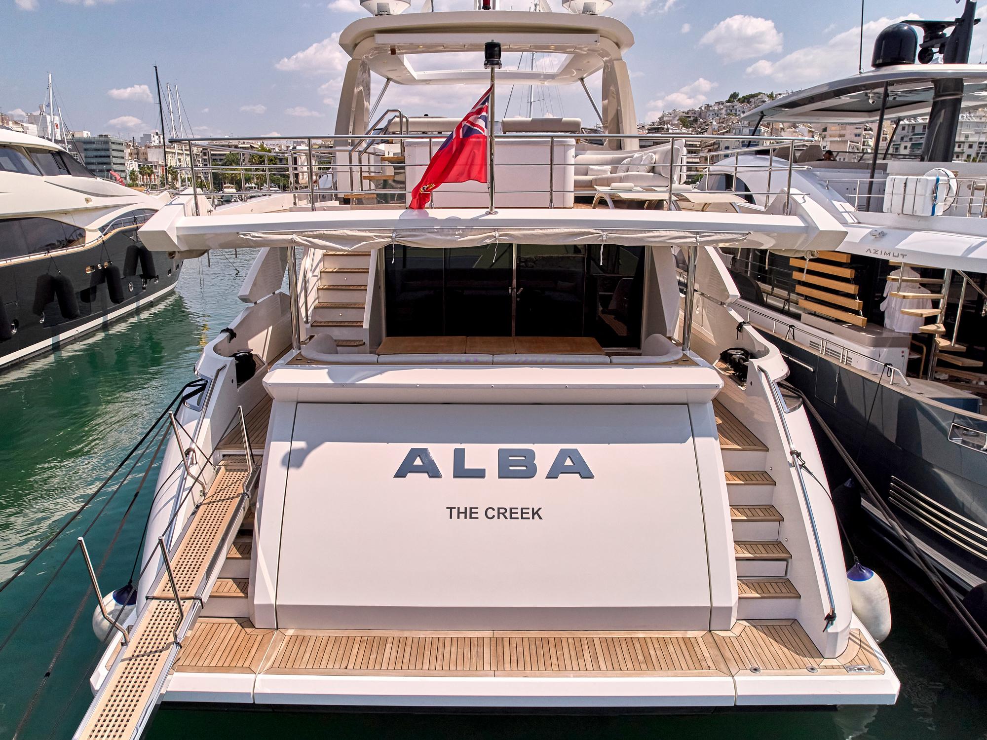 Alba Yacht Photos Pics Azimut Grande 32 Metri