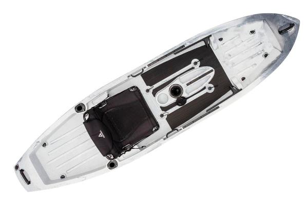 2018 Ascend boat for sale, model of the boat is 10T Sit-On-Top (White/Black) & Image # 4 of 6
