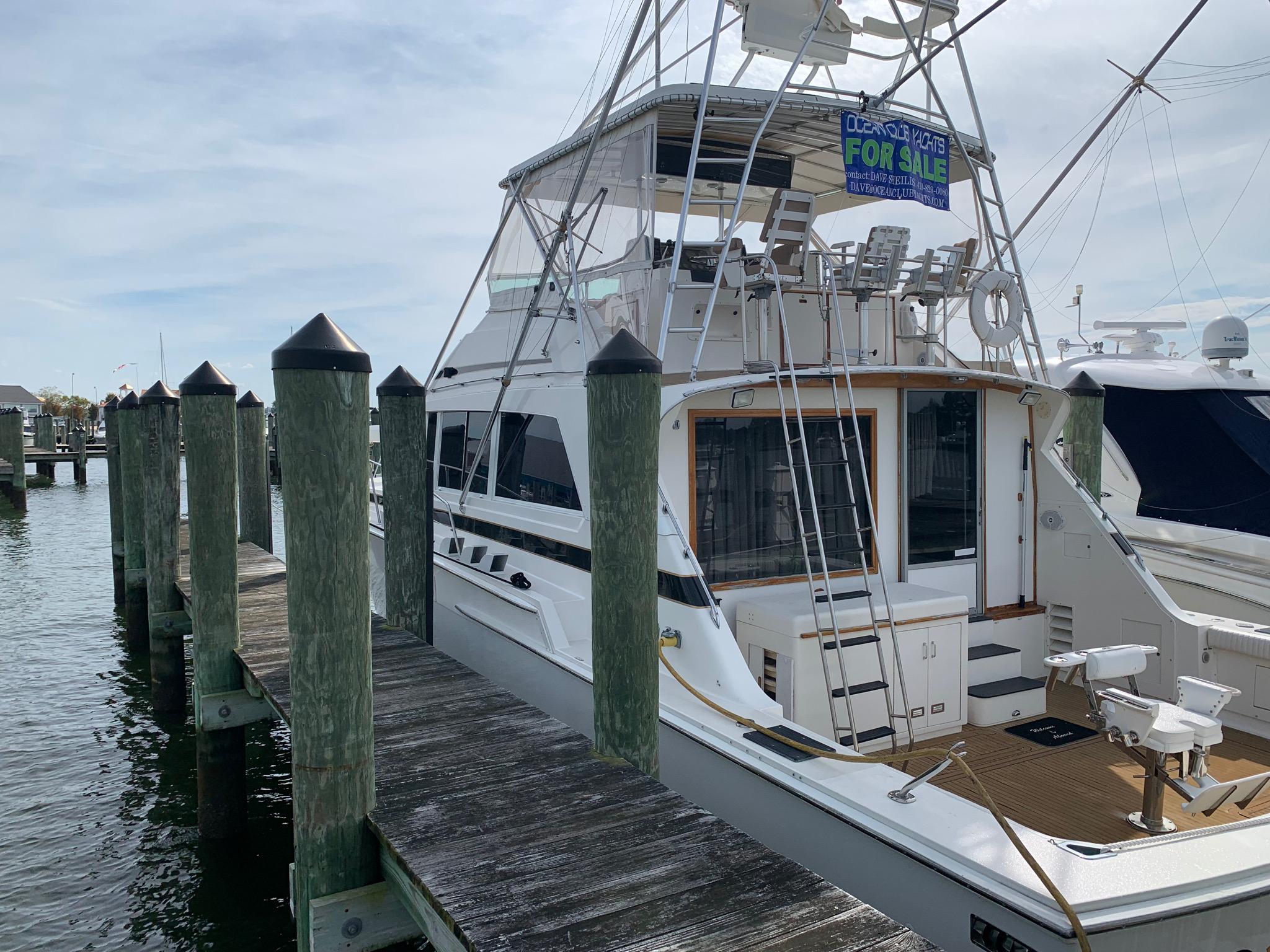 Yacht for Sale 54 Bertram Yachts Grasonville, MD Denison Yacht Sales