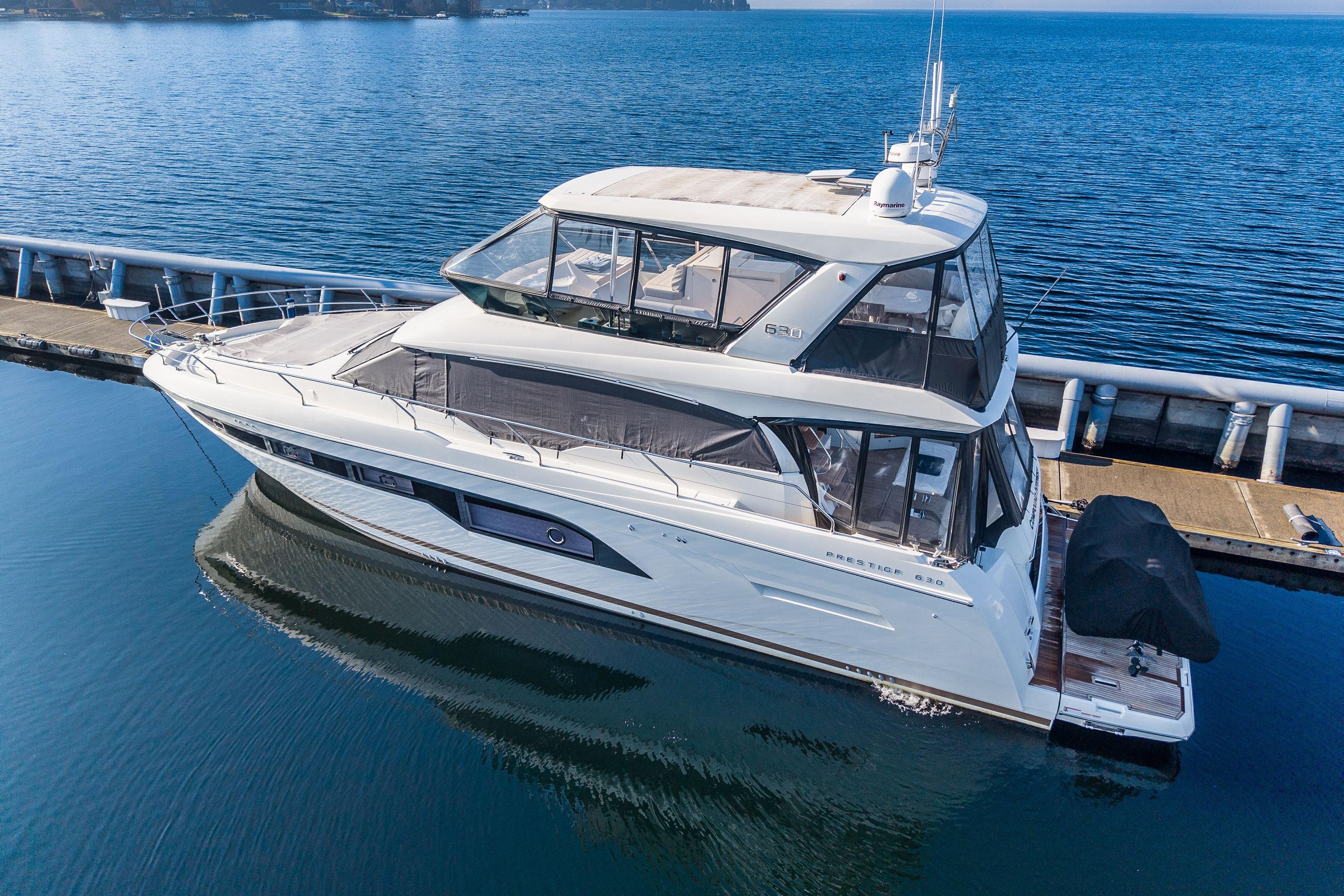2018 Prestige 630 # inventory image at Sun Country Yachts, Seattle