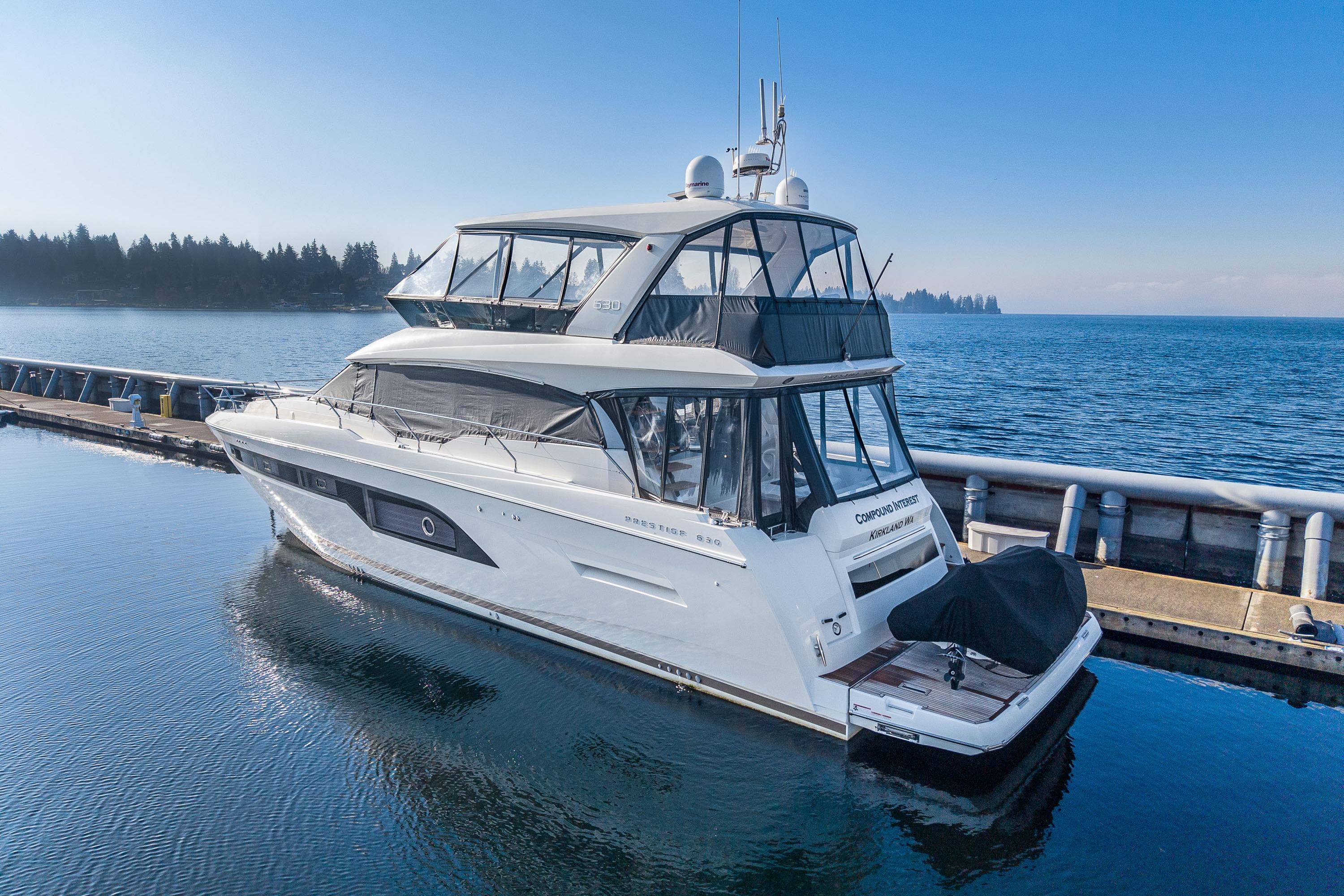 2018 Prestige 630 # inventory image at Sun Country Yachts, Seattle