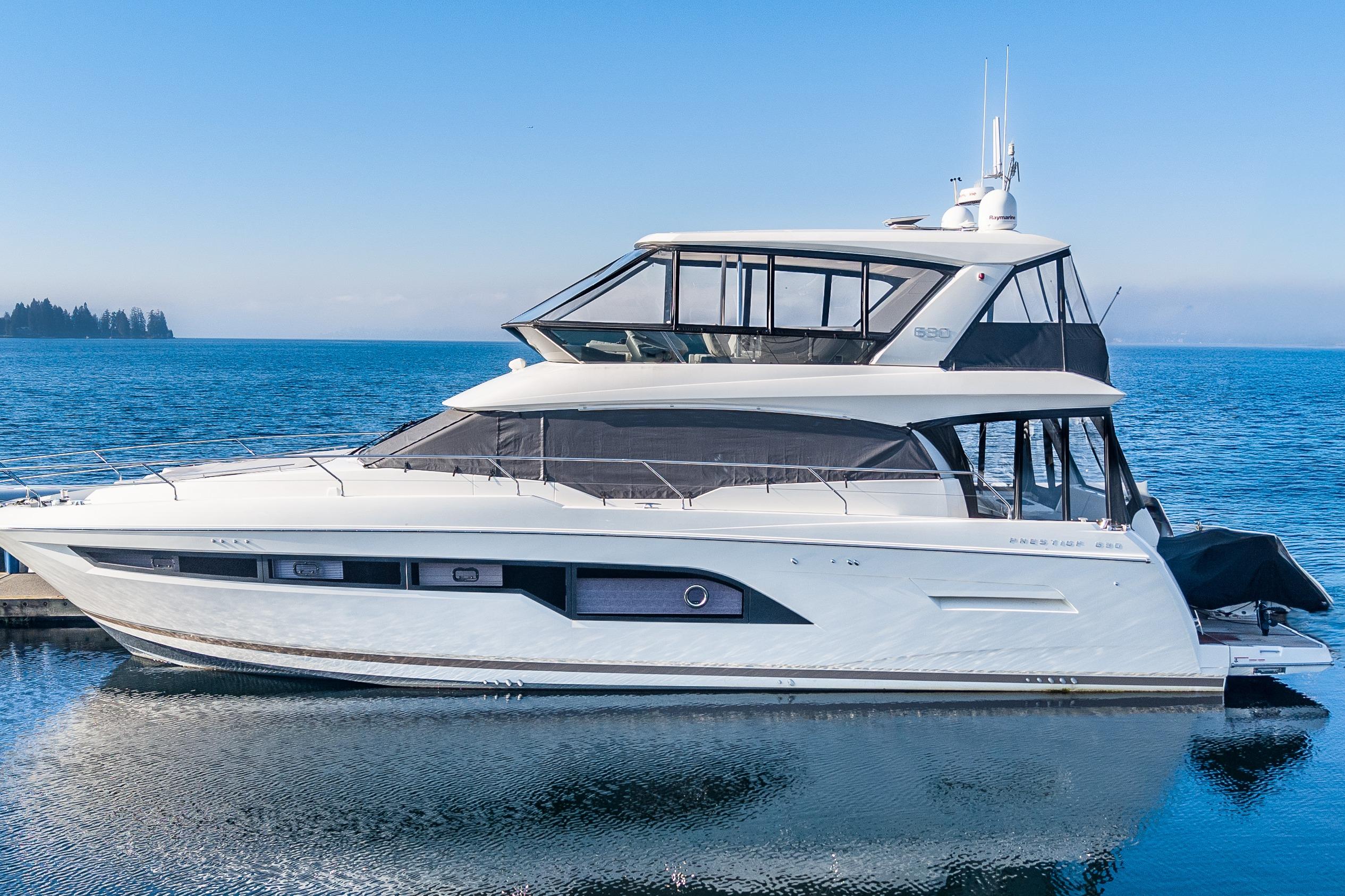 2018 Prestige 630 # inventory image at Sun Country Yachts, Seattle