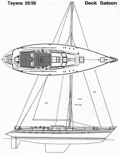 Line drawing - Deck Layout