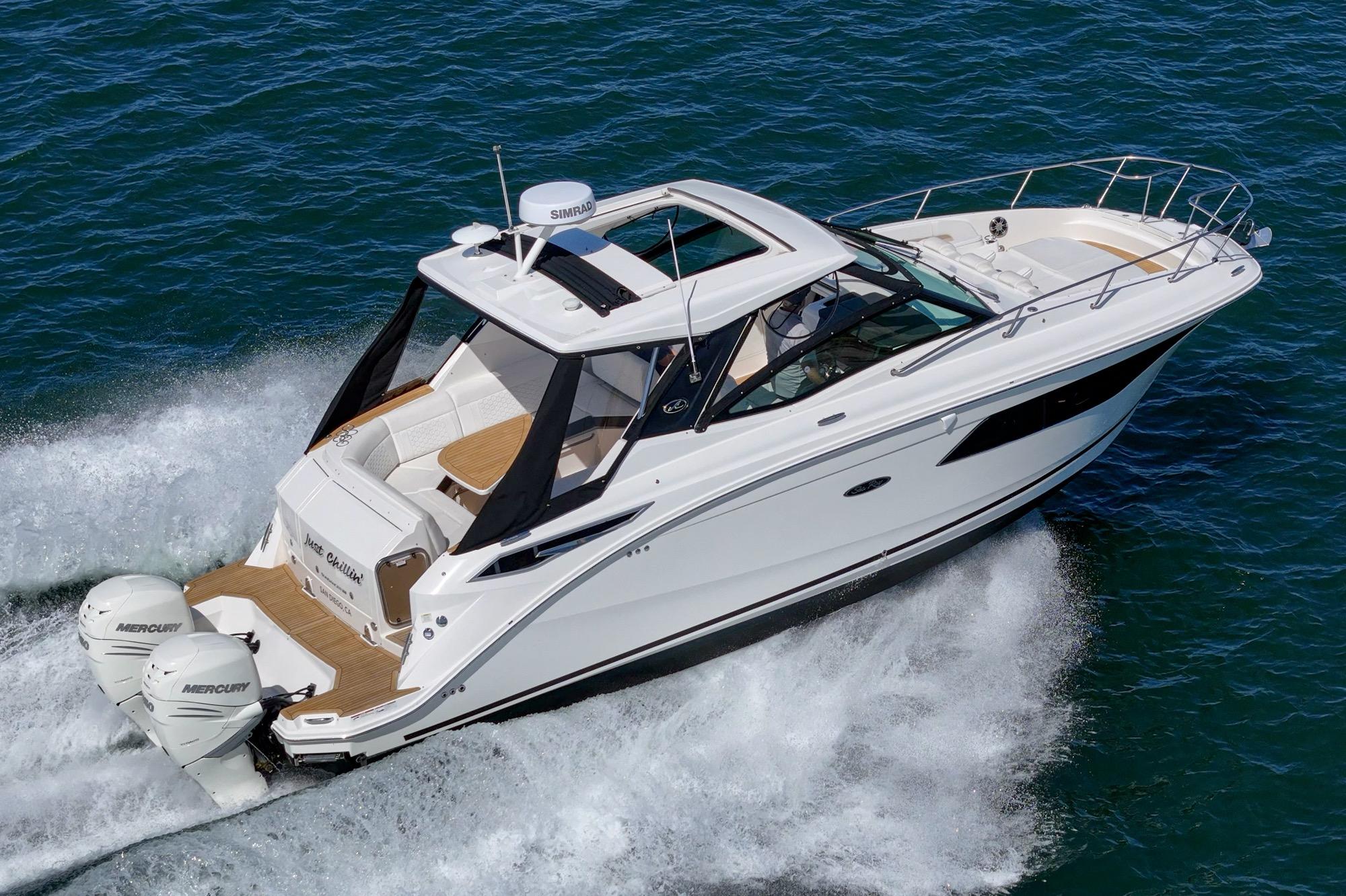 2021 Sea Ray Sundancer 320 Outboard #TBRM1531J inventory image at Sun Country Marine Group, San Diego Harbor Island