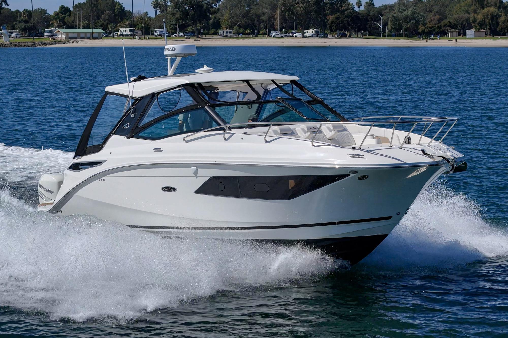 2021 Sea Ray Sundancer 320 Outboard #TBRM1531J inventory image at Sun Country Marine Group, San Diego Harbor Island