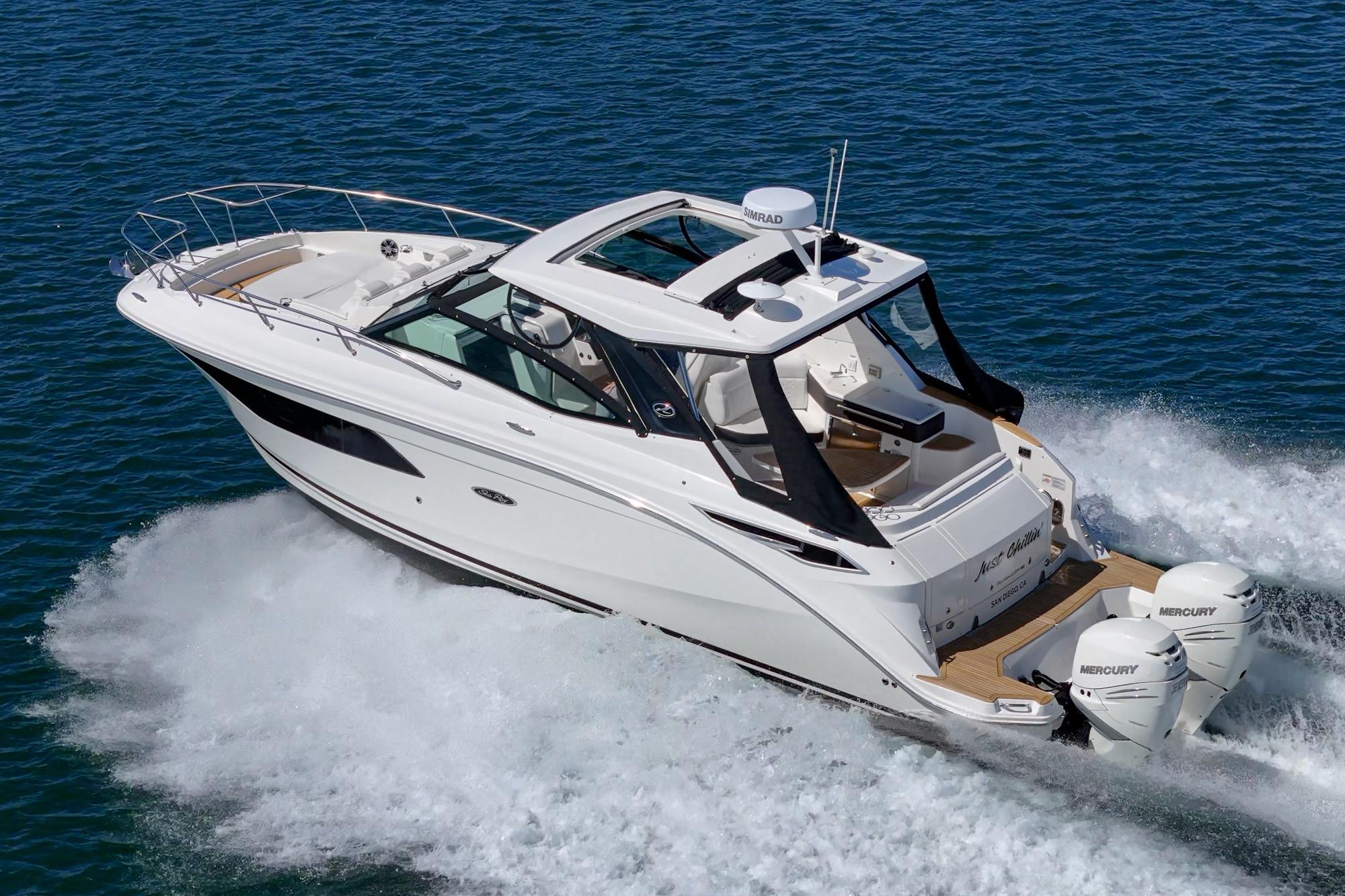 2021 Sea Ray Sundancer 320 Outboard #TBRM1531J inventory image at Sun Country Marine Group, San Diego Harbor Island