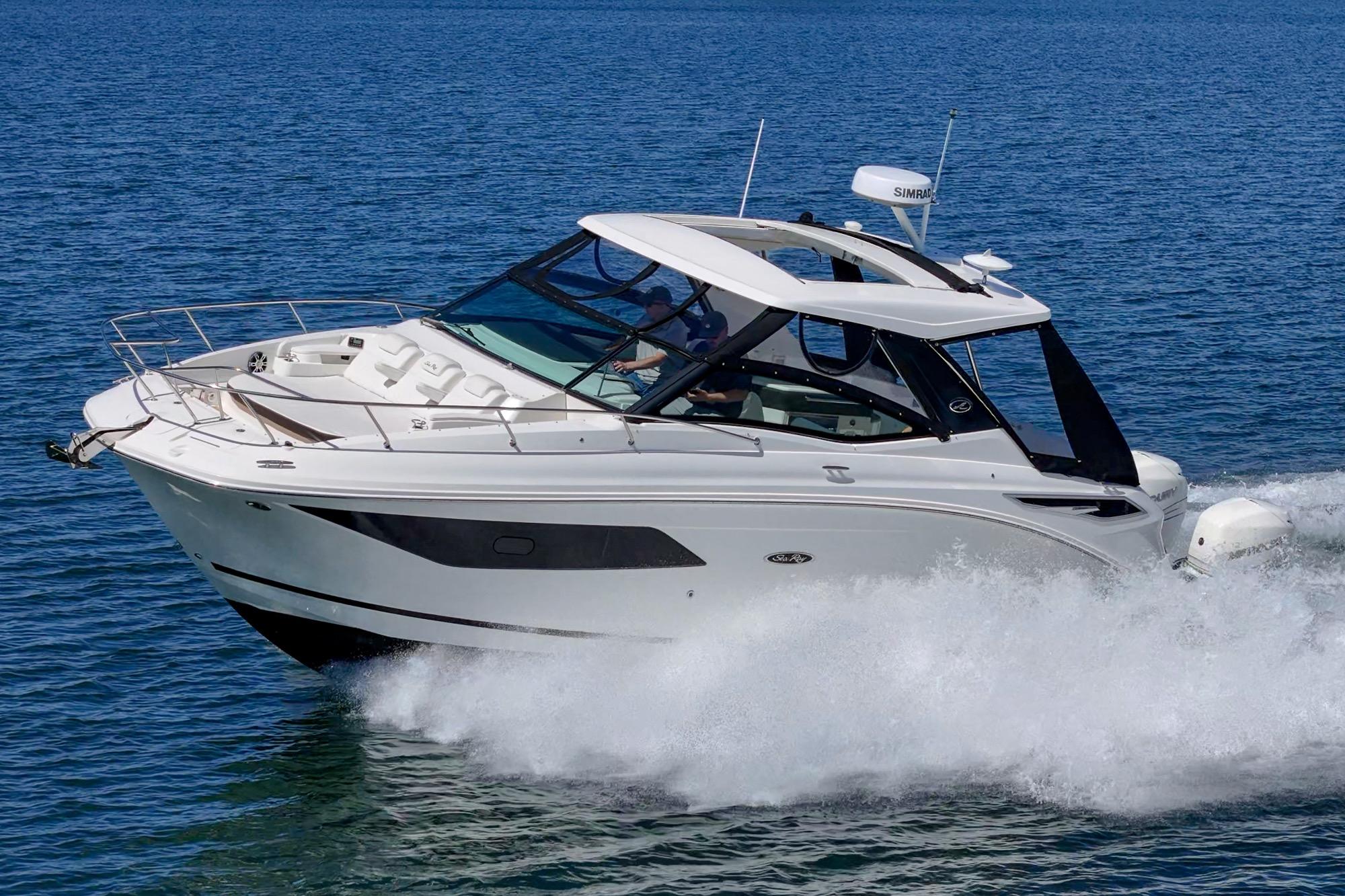 2021 Sea Ray Sundancer 320 Outboard #TBRM1531J inventory image at Sun Country Marine Group, San Diego Harbor Island