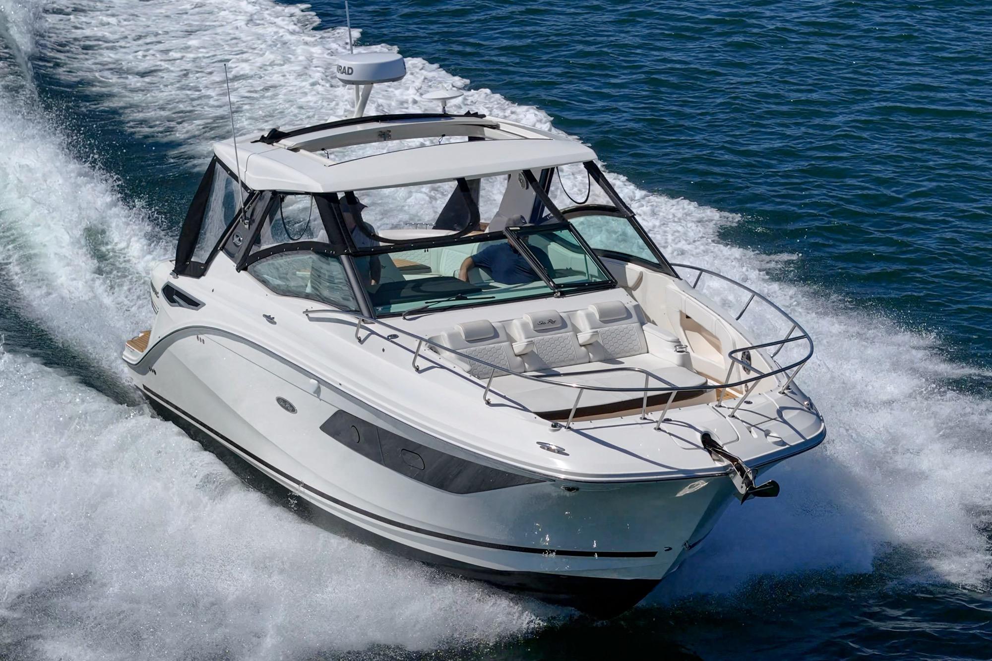2021 Sea Ray Sundancer 320 Outboard #TBRM1531J inventory image at Sun Country Marine Group, San Diego Harbor Island