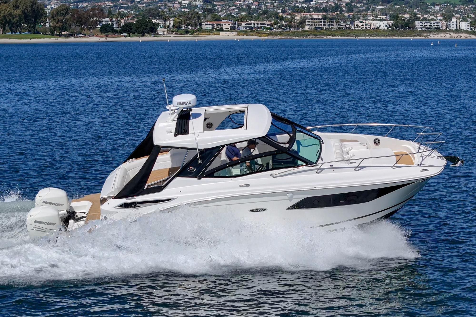 2021 Sea Ray Sundancer 320 Outboard #TBRM1531J inventory image at Sun Country Marine Group, San Diego Harbor Island