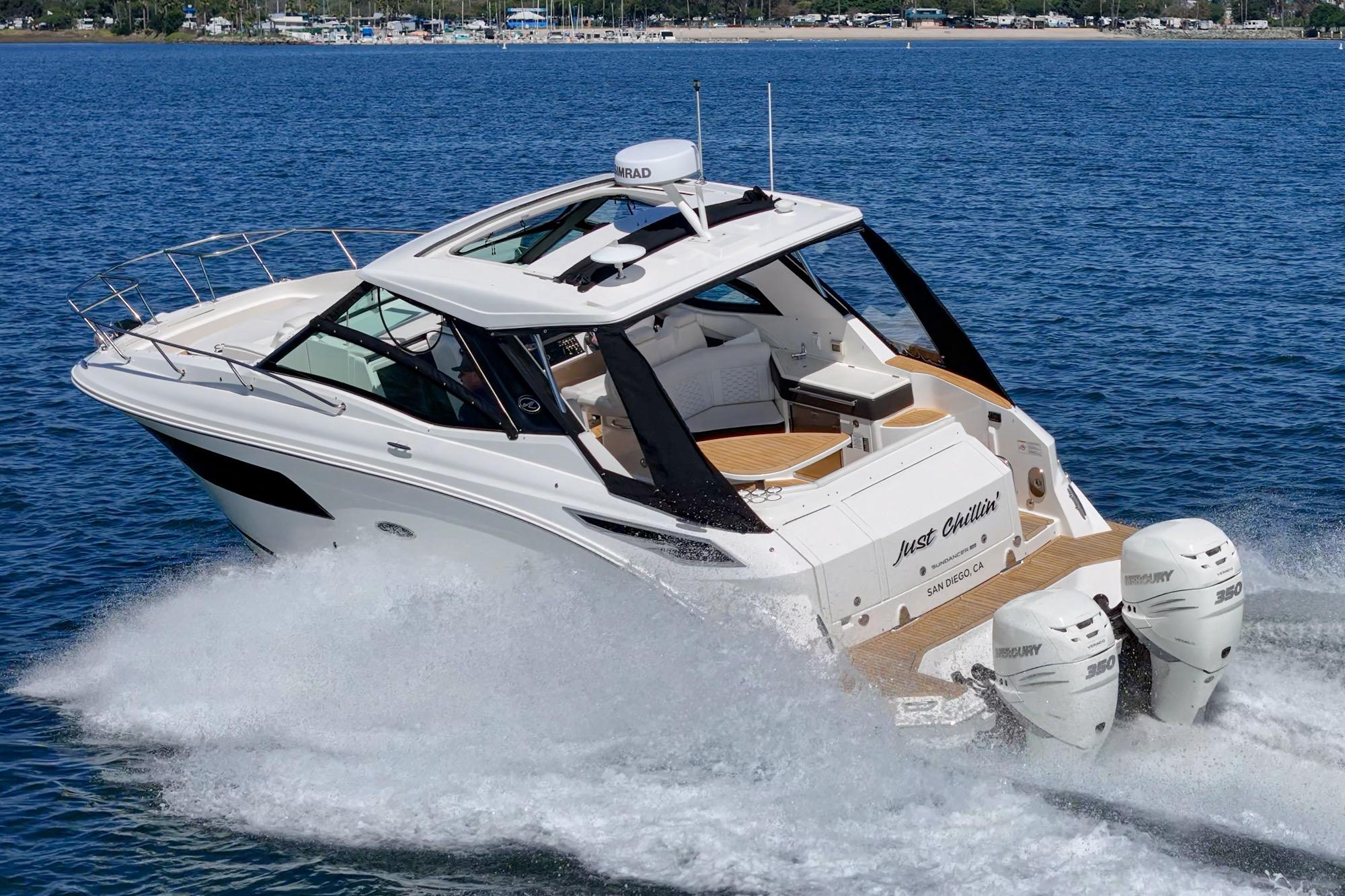 2021 Sea Ray Sundancer 320 Outboard #TBRM1531J inventory image at Sun Country Marine Group, San Diego Harbor Island