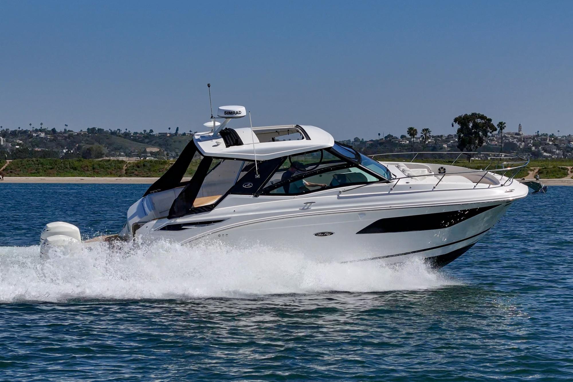 2021 Sea Ray Sundancer 320 Outboard #TBRM1531J inventory image at Sun Country Marine Group, San Diego Harbor Island
