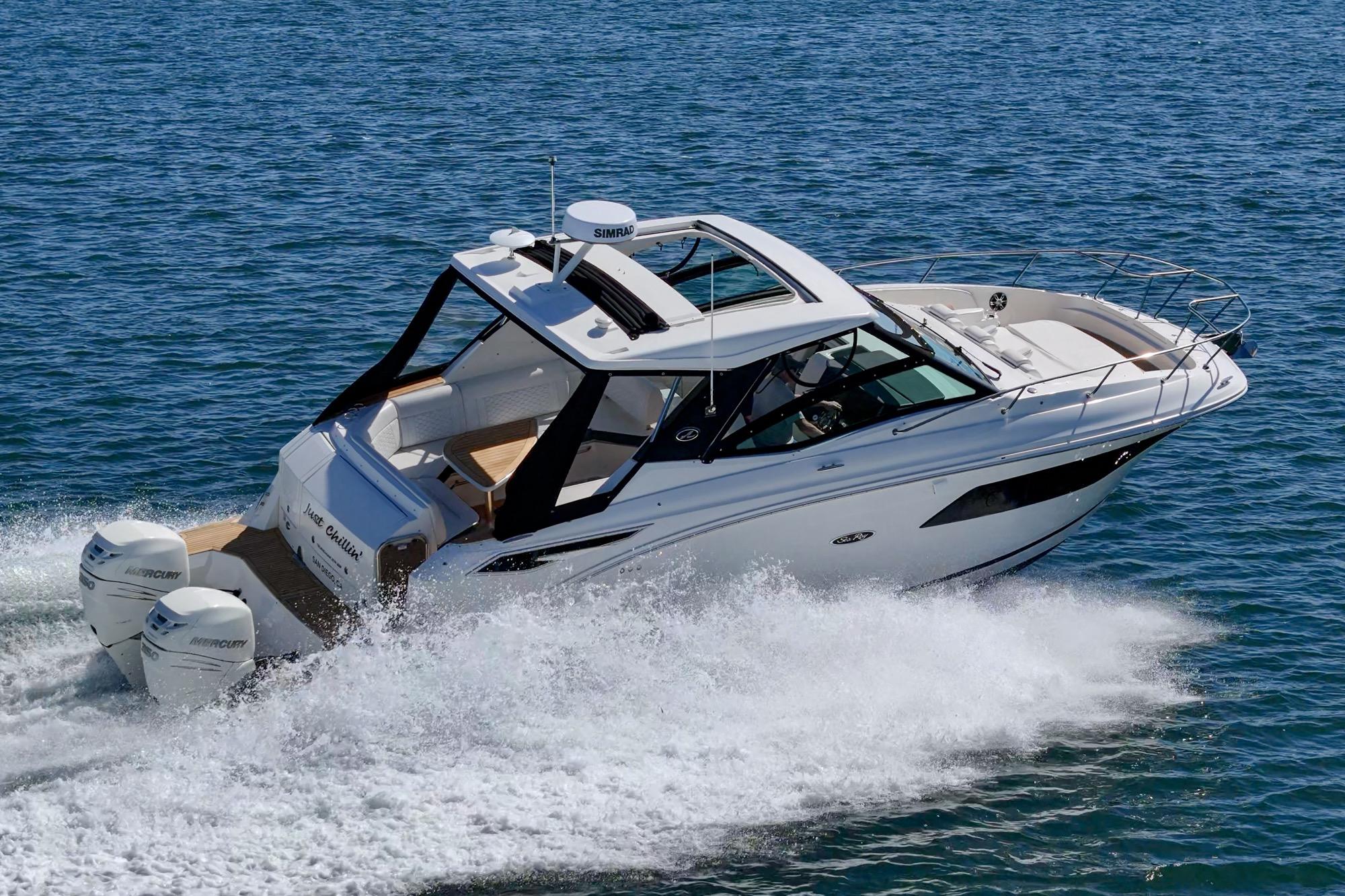 2021 Sea Ray Sundancer 320 Outboard #TBRM1531J inventory image at Sun Country Marine Group, San Diego Harbor Island