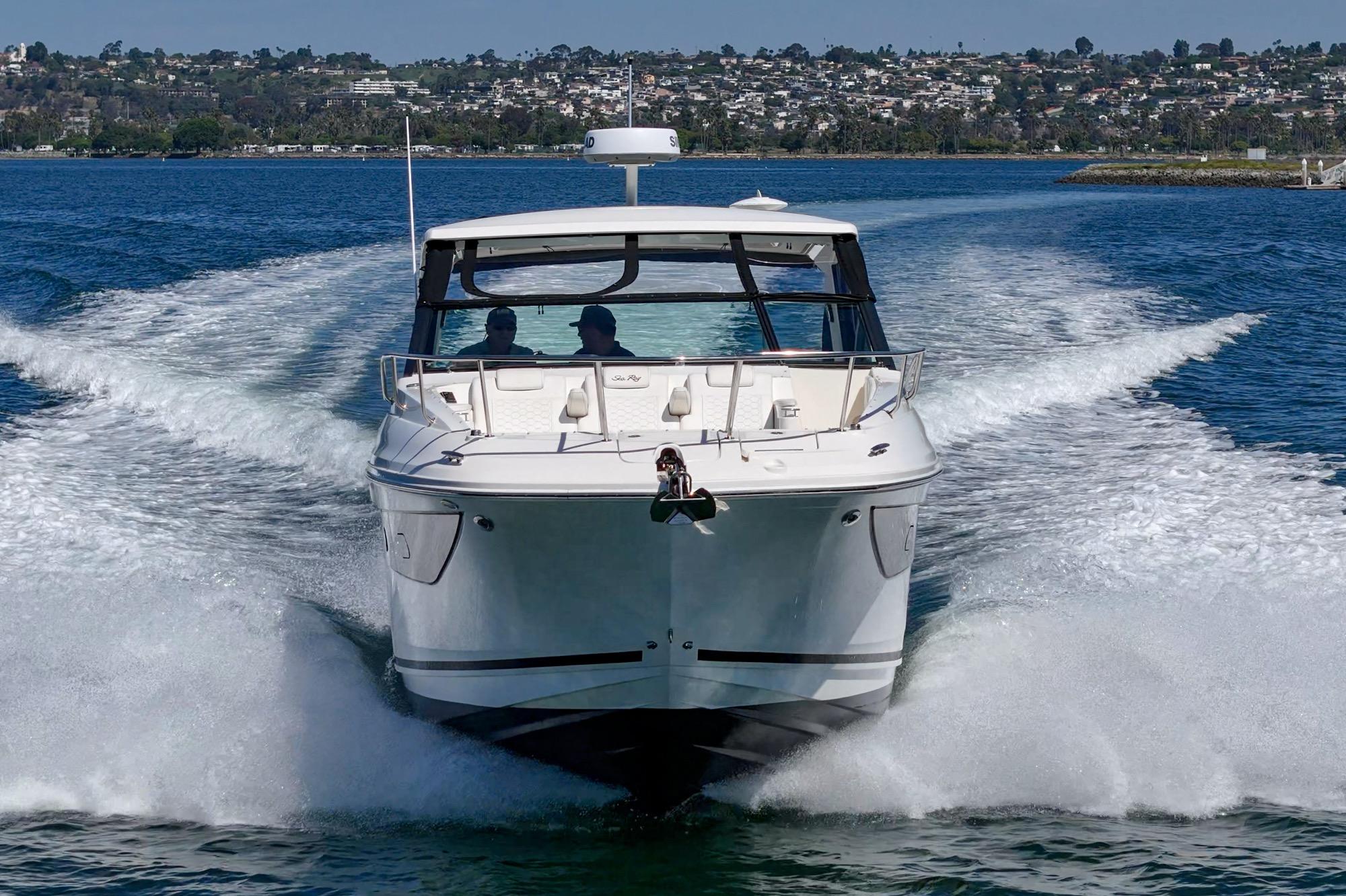 2021 Sea Ray Sundancer 320 Outboard #TBRM1531J inventory image at Sun Country Marine Group, San Diego Harbor Island