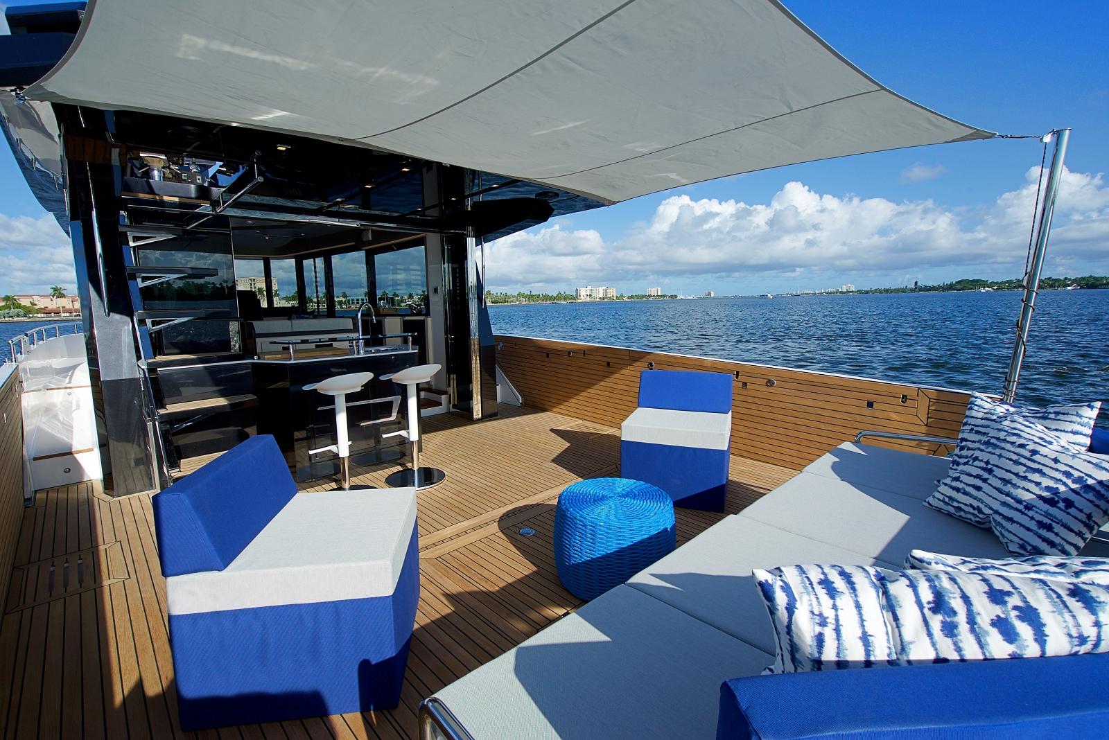 Okean 50X - Quixotic - Aft Deck Forward