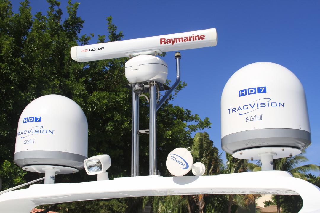 KVH & Tracvision Electronics 1