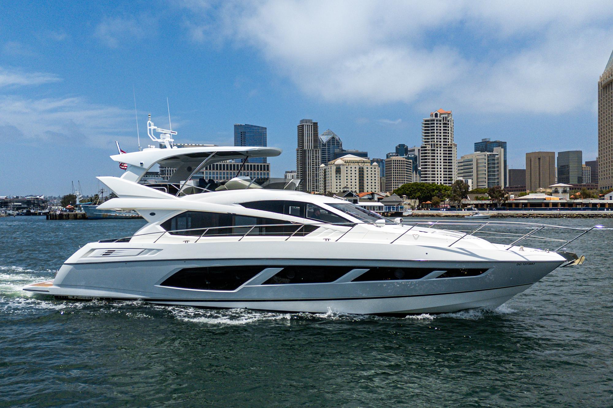 2017 Sunseeker Manhattan 65 #TBJRP06889I-LLC inventory image at Sun Country Marine Group, San Diego Harbor Island 2017 Sunseeker Manhattan 65 #TBJRP06889I-LLC inventory image at Sun Country Marine Group, San Diego Harbor Island