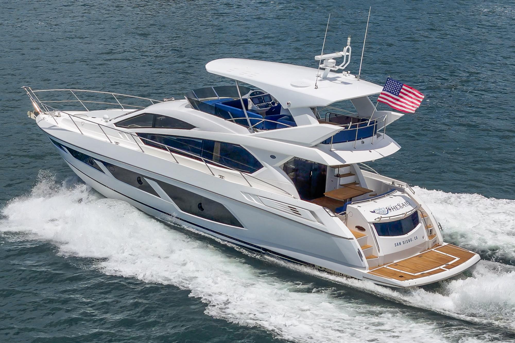 2017 Sunseeker Manhattan 65 #TBJRP06889I-LLC inventory image at Sun Country Marine Group, San Diego Harbor Island 2017 Sunseeker Manhattan 65 #TBJRP06889I-LLC inventory image at Sun Country Marine Group, San Diego Harbor Island