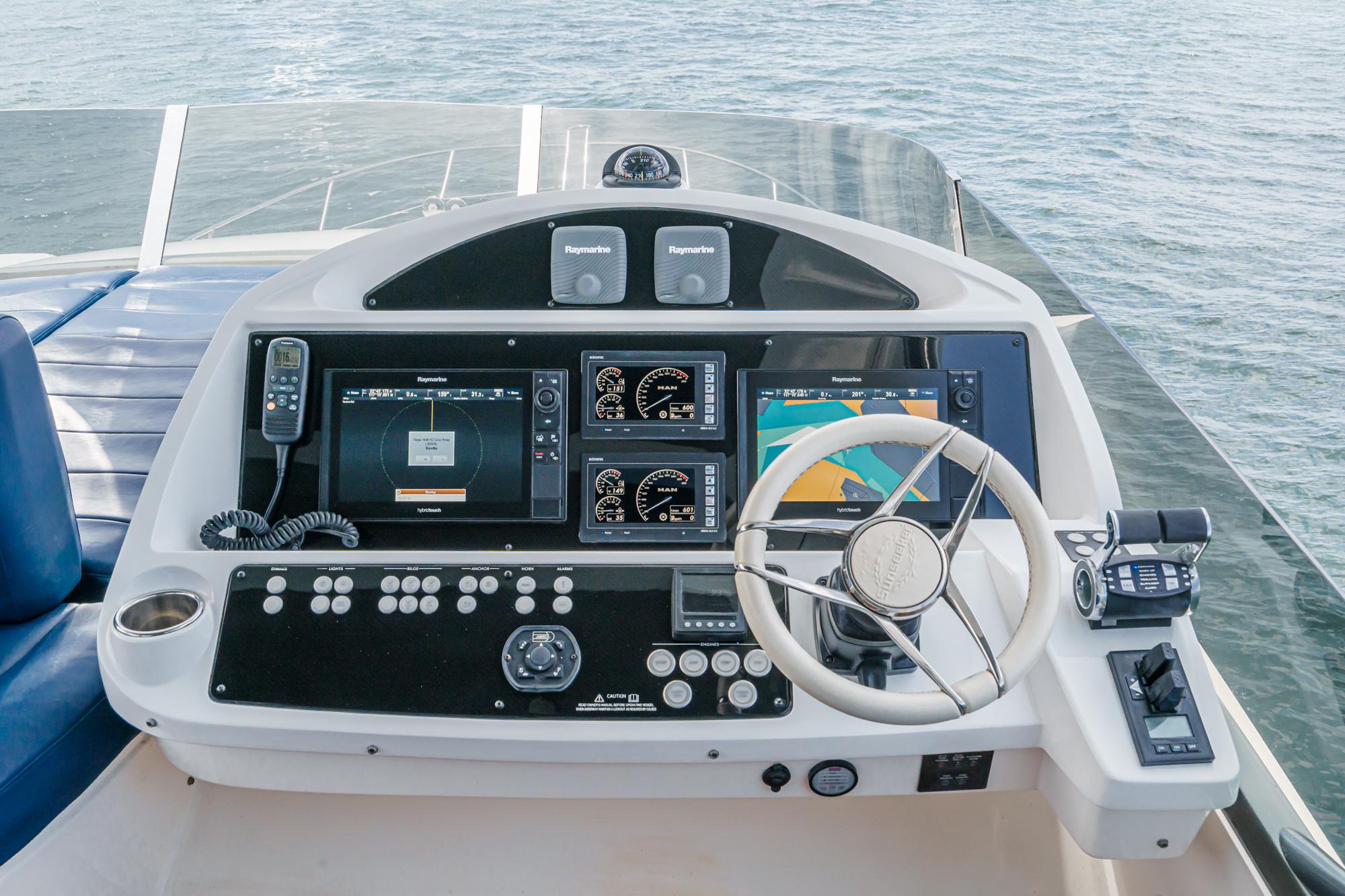 2017 Sunseeker Manhattan 65 #TBJRP06889I-LLC inventory image at Sun Country Marine Group, San Diego Harbor Island 2017 Sunseeker Manhattan 65 #TBJRP06889I-LLC inventory image at Sun Country Marine Group, San Diego Harbor Island