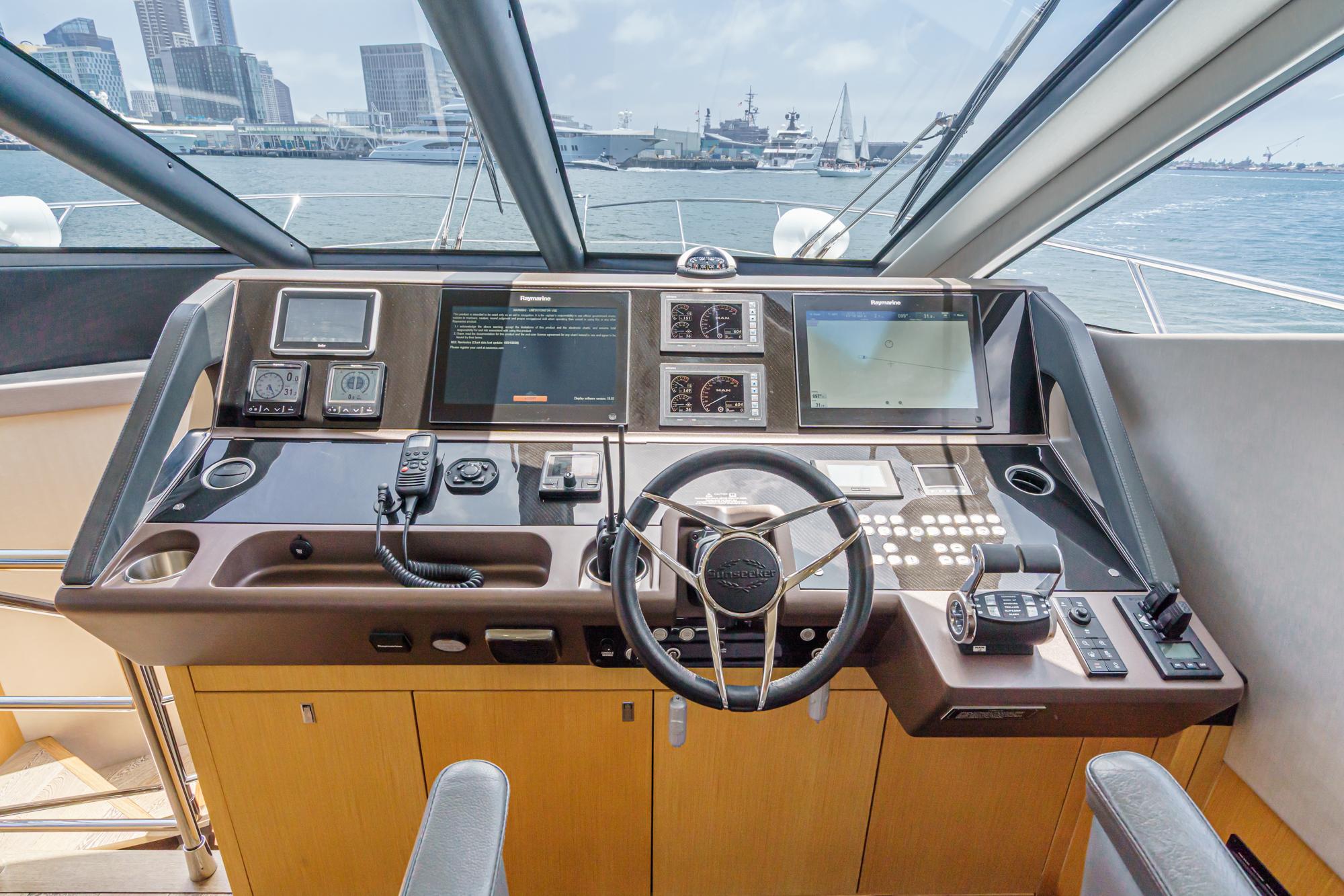 2017 Sunseeker Manhattan 65 #TBJRP06889I-LLC inventory image at Sun Country Marine Group, San Diego Harbor Island 2017 Sunseeker Manhattan 65 #TBJRP06889I-LLC inventory image at Sun Country Marine Group, San Diego Harbor Island