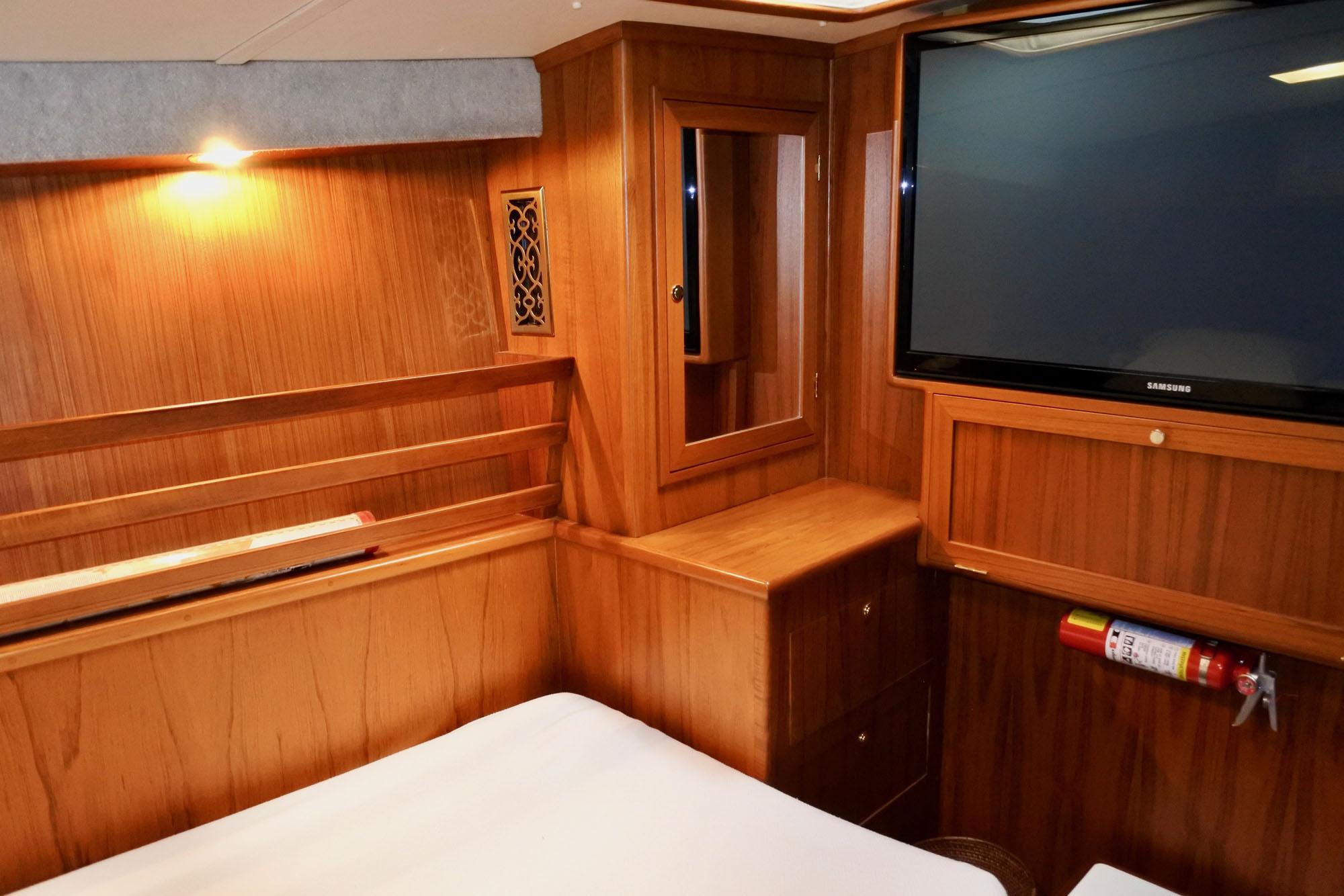 Midships Guest Stateroom Looking Forward
