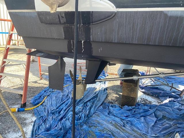 53' Navigator starboard running gear