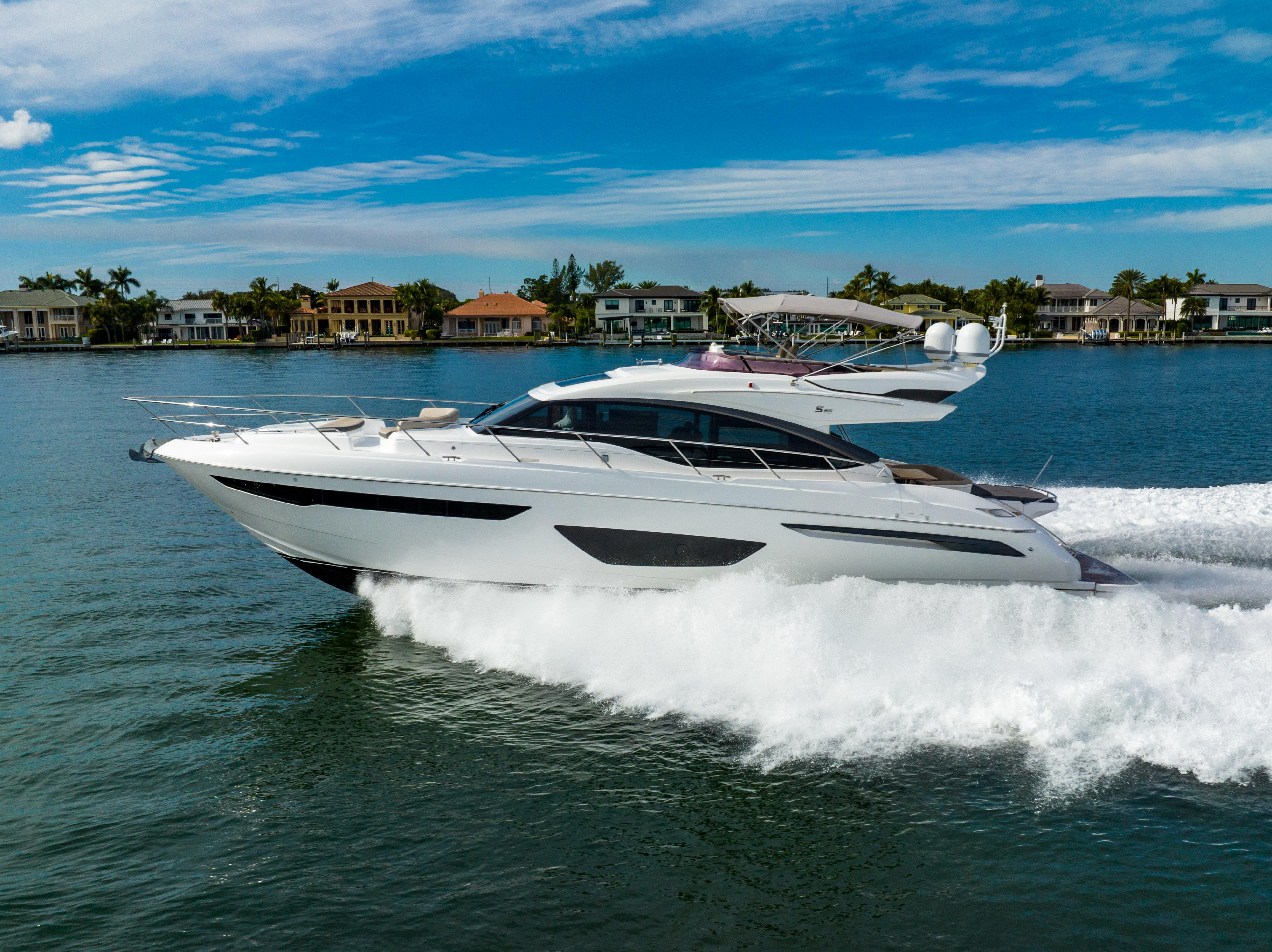 Princess S65 - Exterior profile photo on water