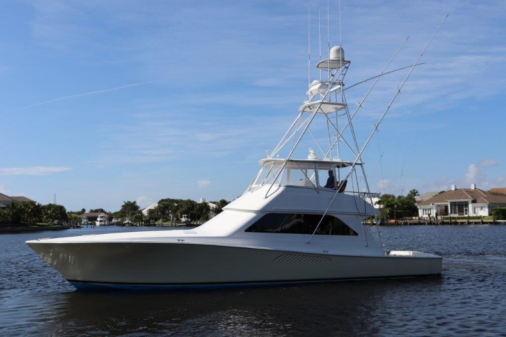 Viking 55 - Jezebel - Port Exterior Profile