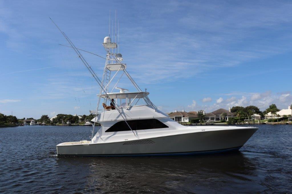 Viking 55 - Jezebel - Starboard Exterior Profile