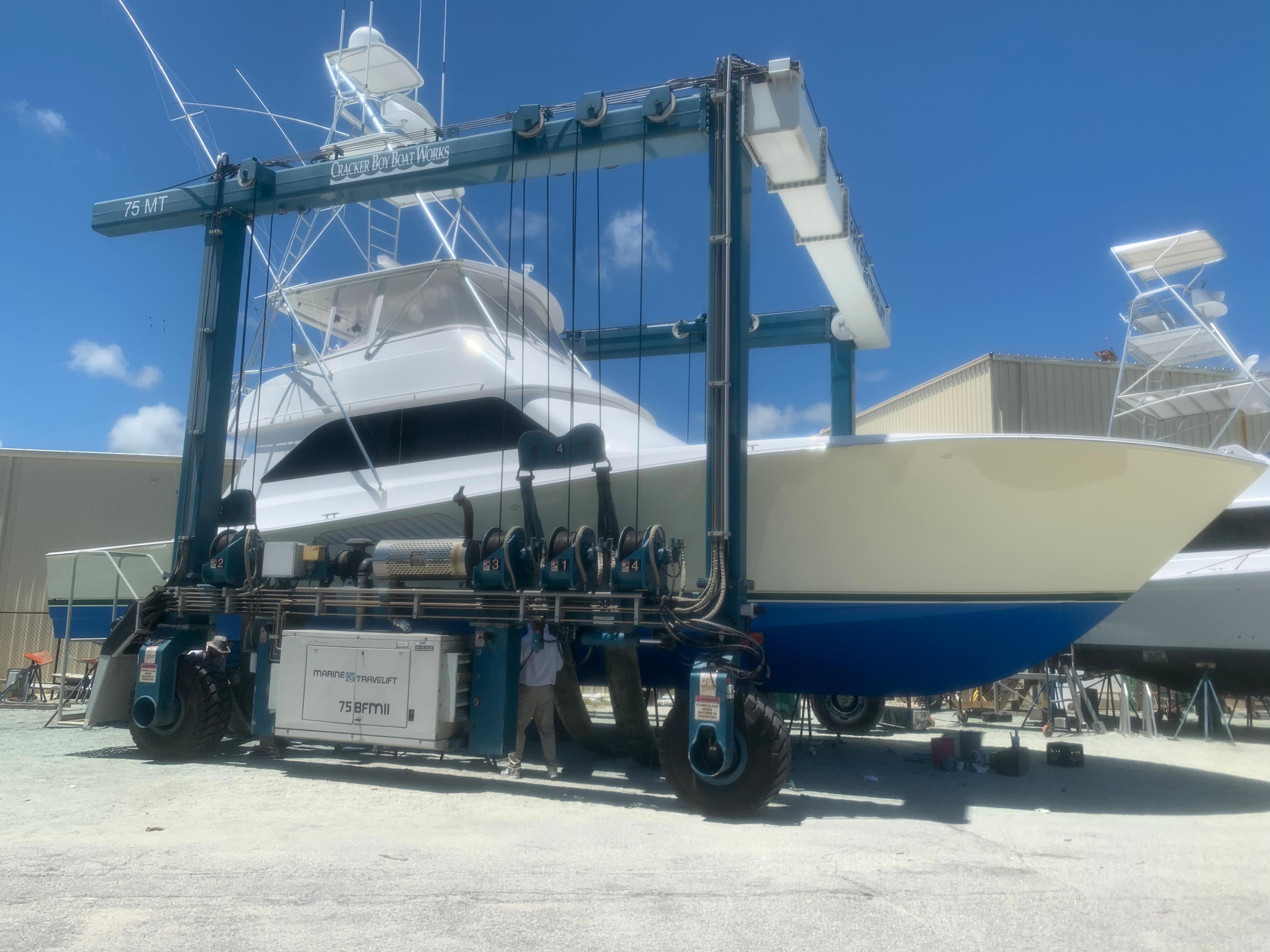 Viking 55 - Jezebel - On Boat Lift