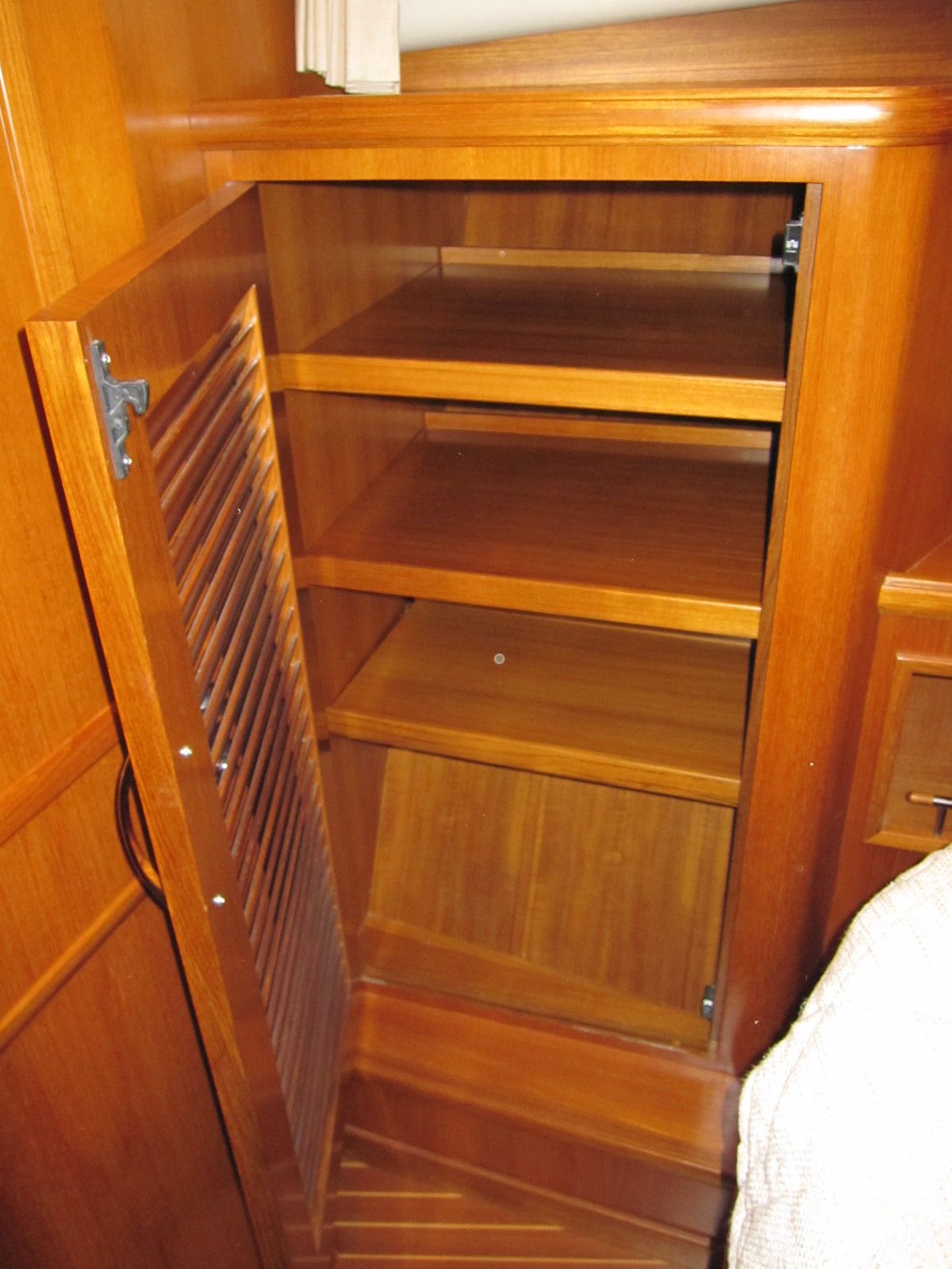 Inside locker