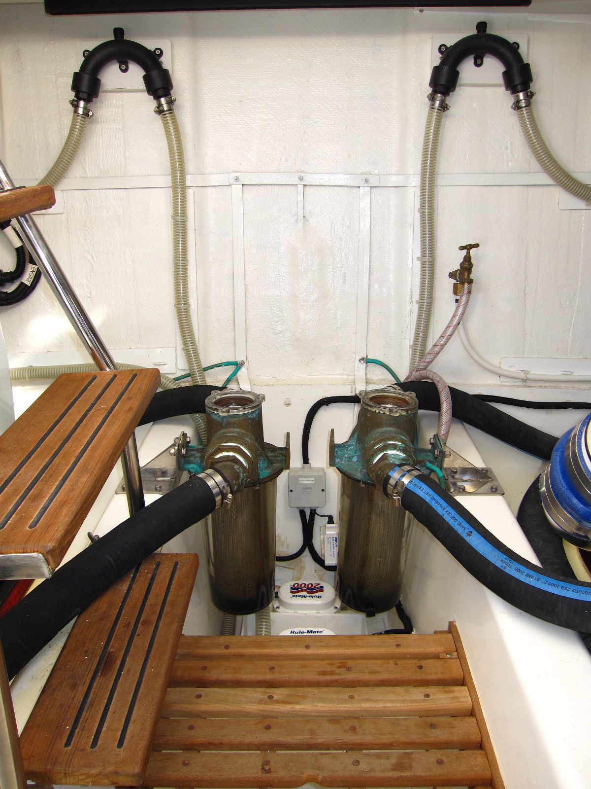 Aft Bulkhead Engine Room
