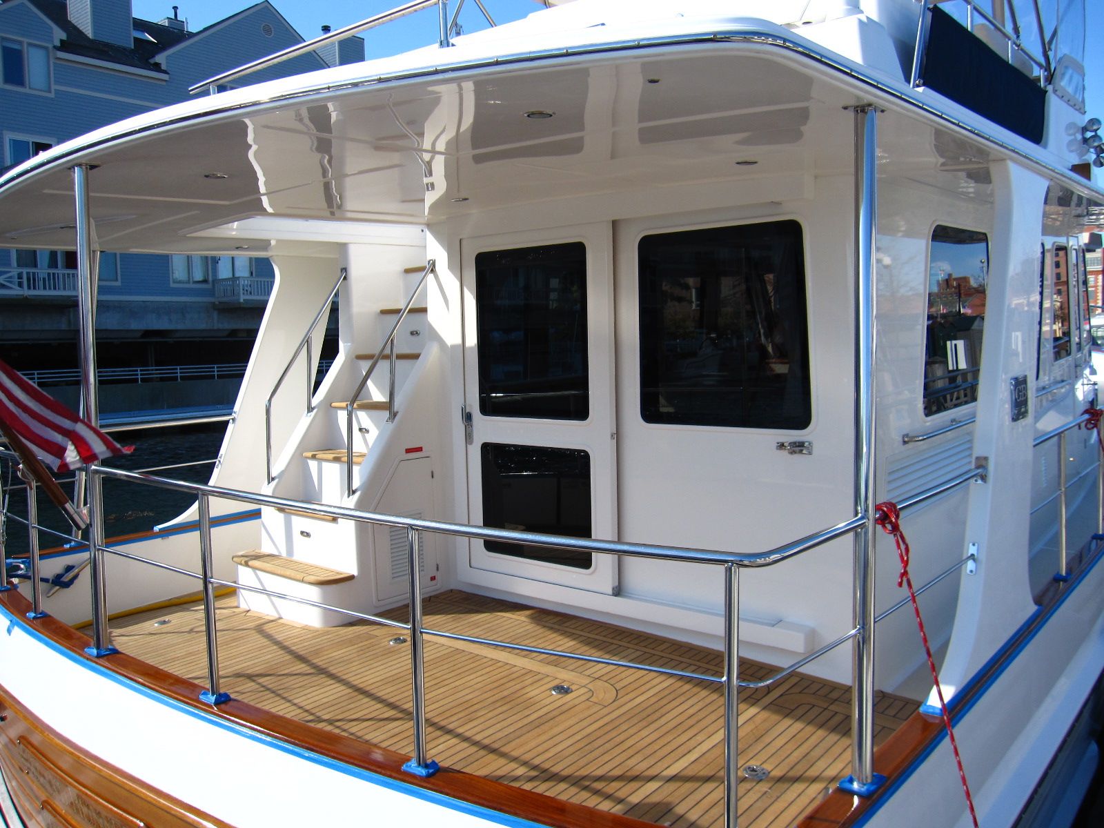 Cockpit and Flybridge Steps