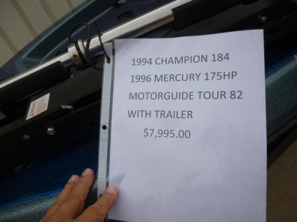 1994 Champion boat for sale, model of the boat is 184 DC & Image # 5 of 23