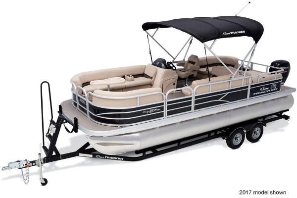 2018 Sun Tracker boat for sale, model of the boat is Party Barge 22 DLX & Image # 3 of 7