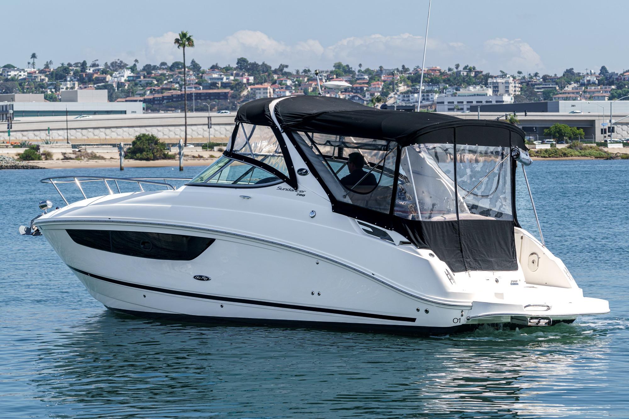 2016 Sea Ray 280 Sundancer #TRM2112J inventory image at Sun Country Marine Group, San Diego Harbor Island