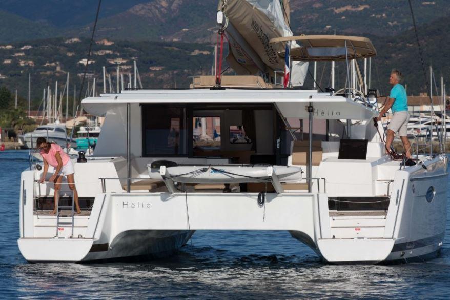 Manufacturer Provided Image: Fountaine Pajot Helia 44 Stern