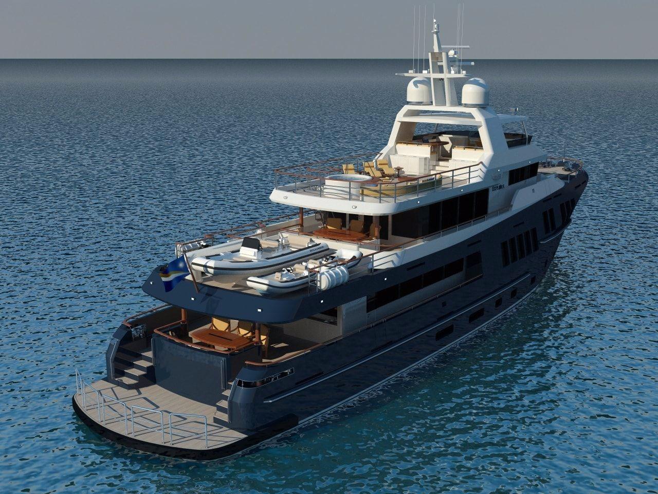 130 foot yacht