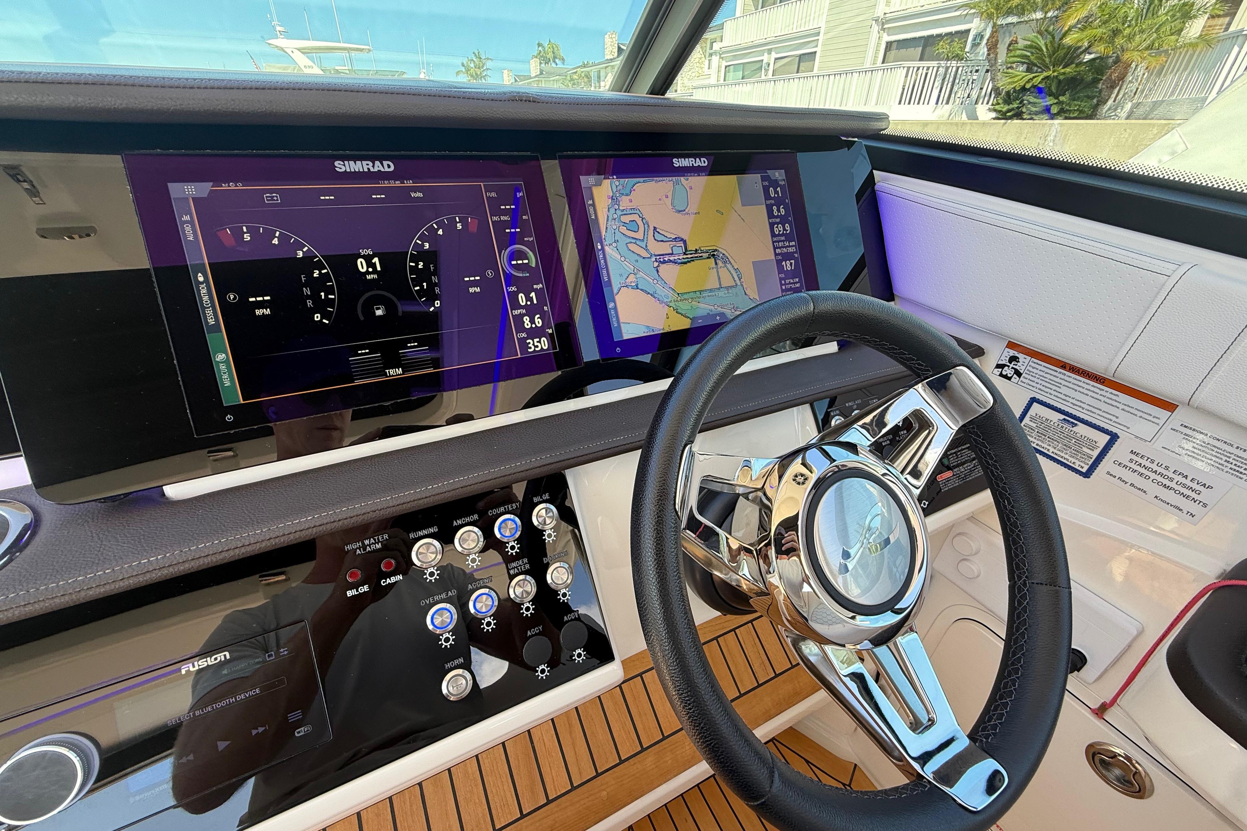 2022 Sea Ray Sundancer 320 #TBMB1408LLC inventory image at Sun Country Marine Group, Newport Beach